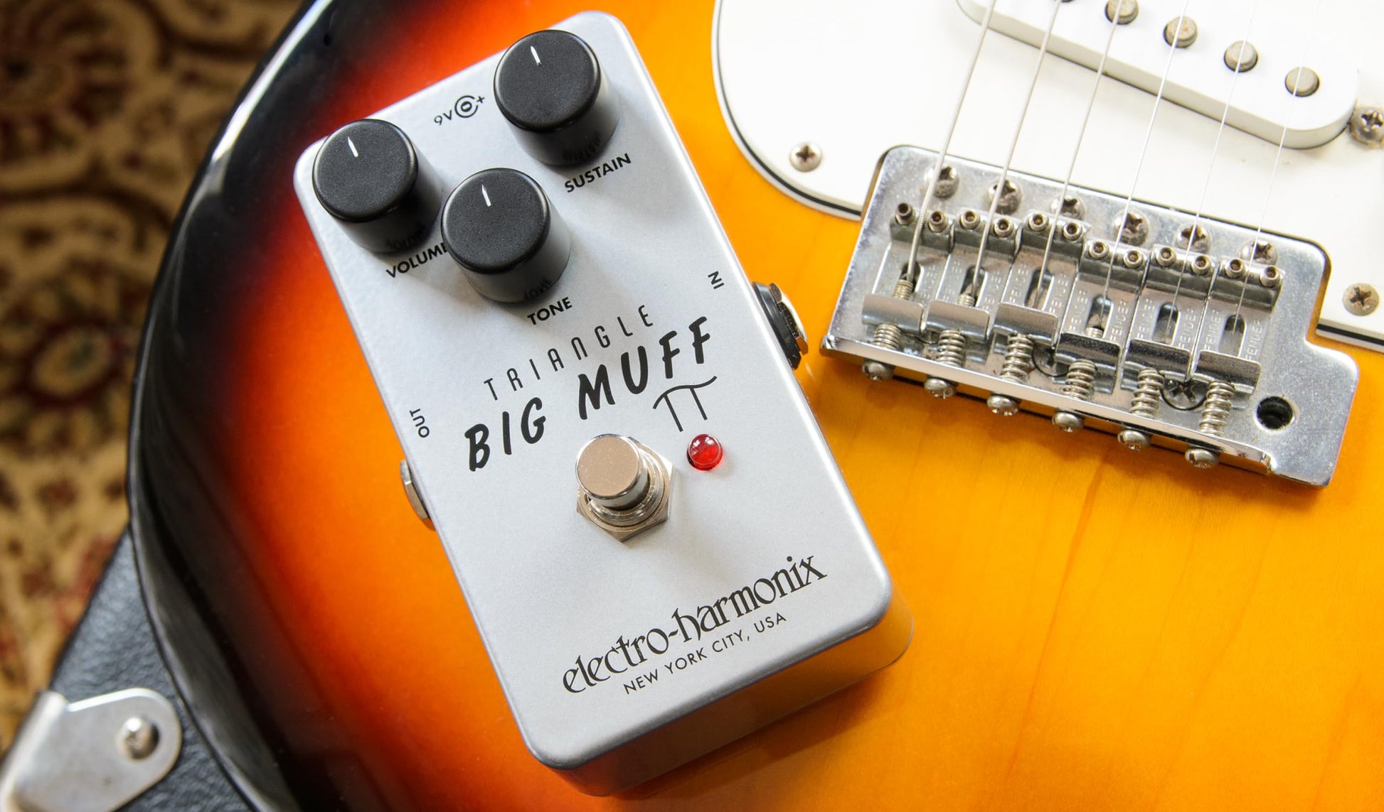 Pedal Fuzz Electro-Harmonix Triángulo Big Muff Pi