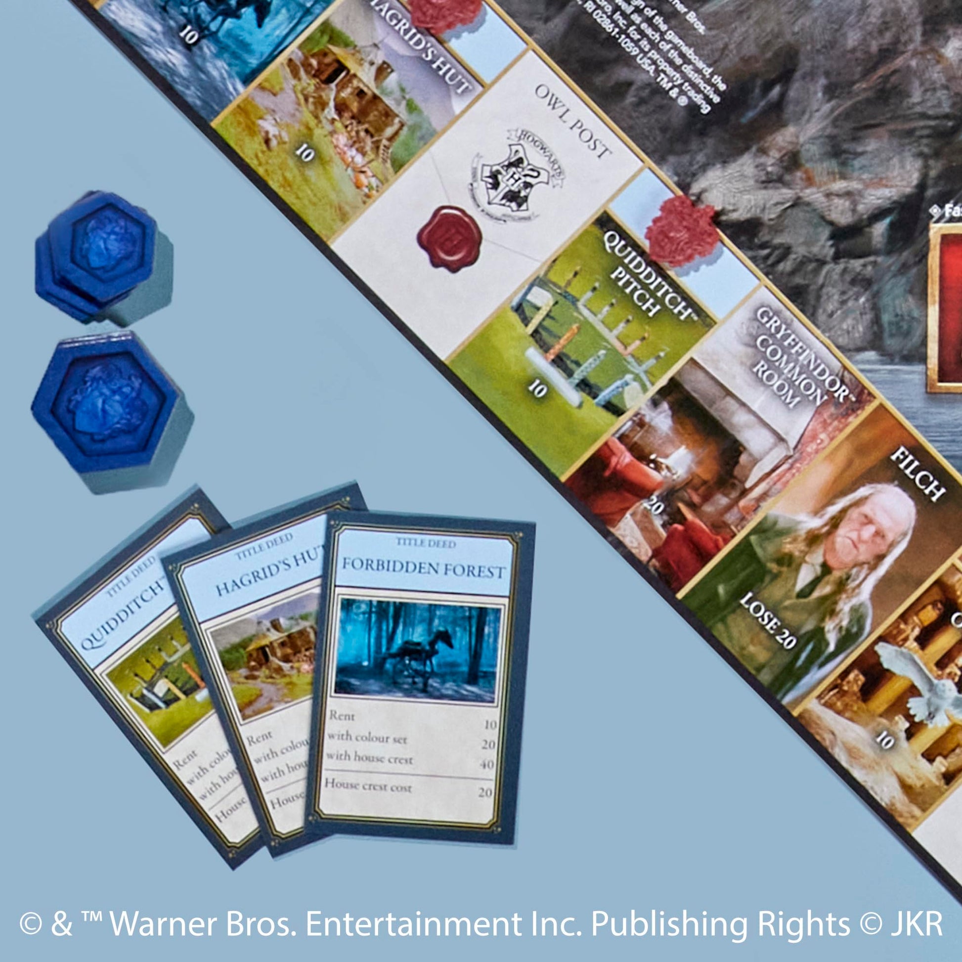 Hasbro Gaming Monopoly Harry Potter Edition Juego de Mesa | Una Aventura mágica en Hogwarts | A Partir de 8 años | 2 a 6 Jugadores | Juegos Familiares | Regalos para niños y Adultos