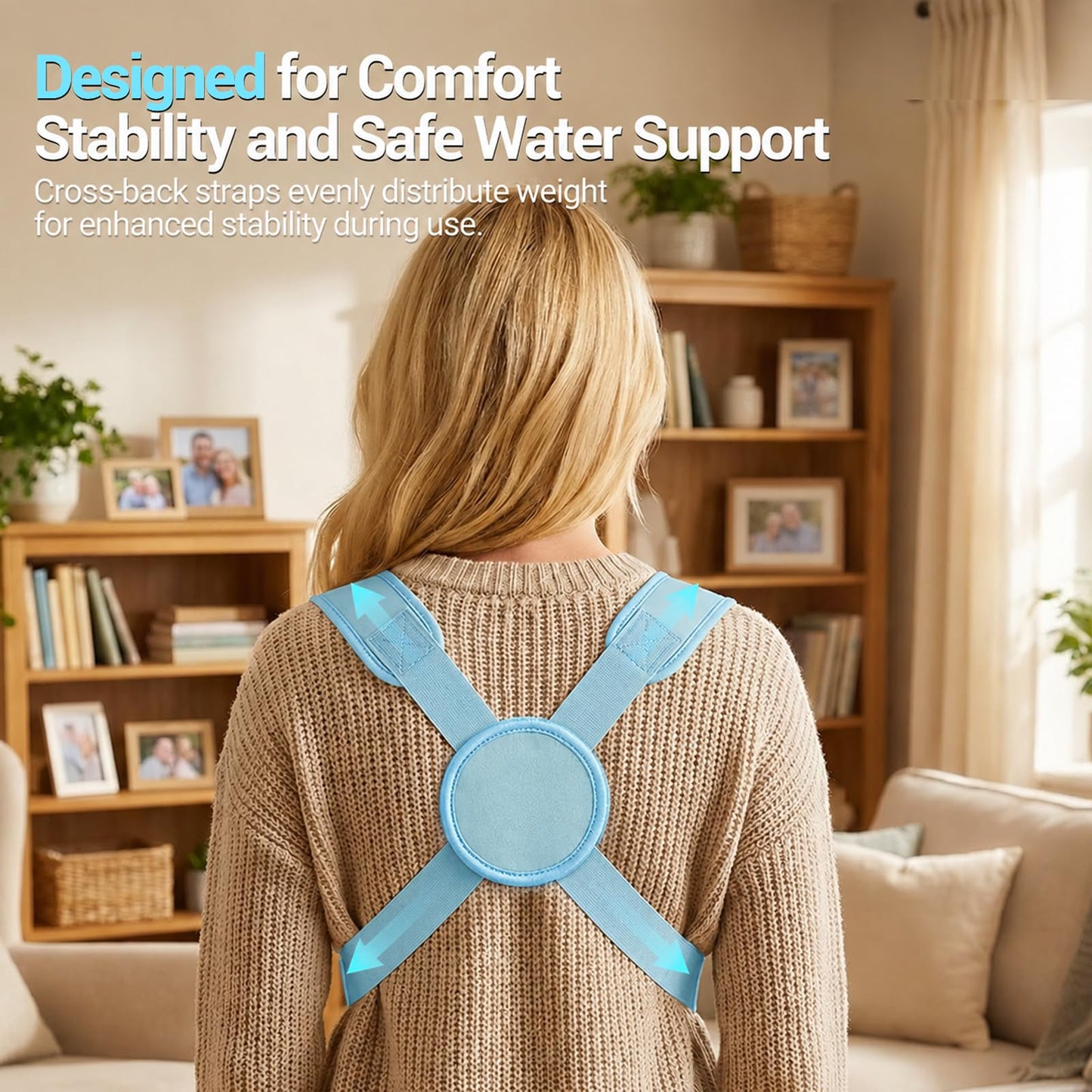 Portabebés de neopreno para bebés recién nacidos a niños, ergonómico e impermeable para el pecho con correas ajustables, transpirable y ligero, equipo de uso para verano, piscina, natación y playa
