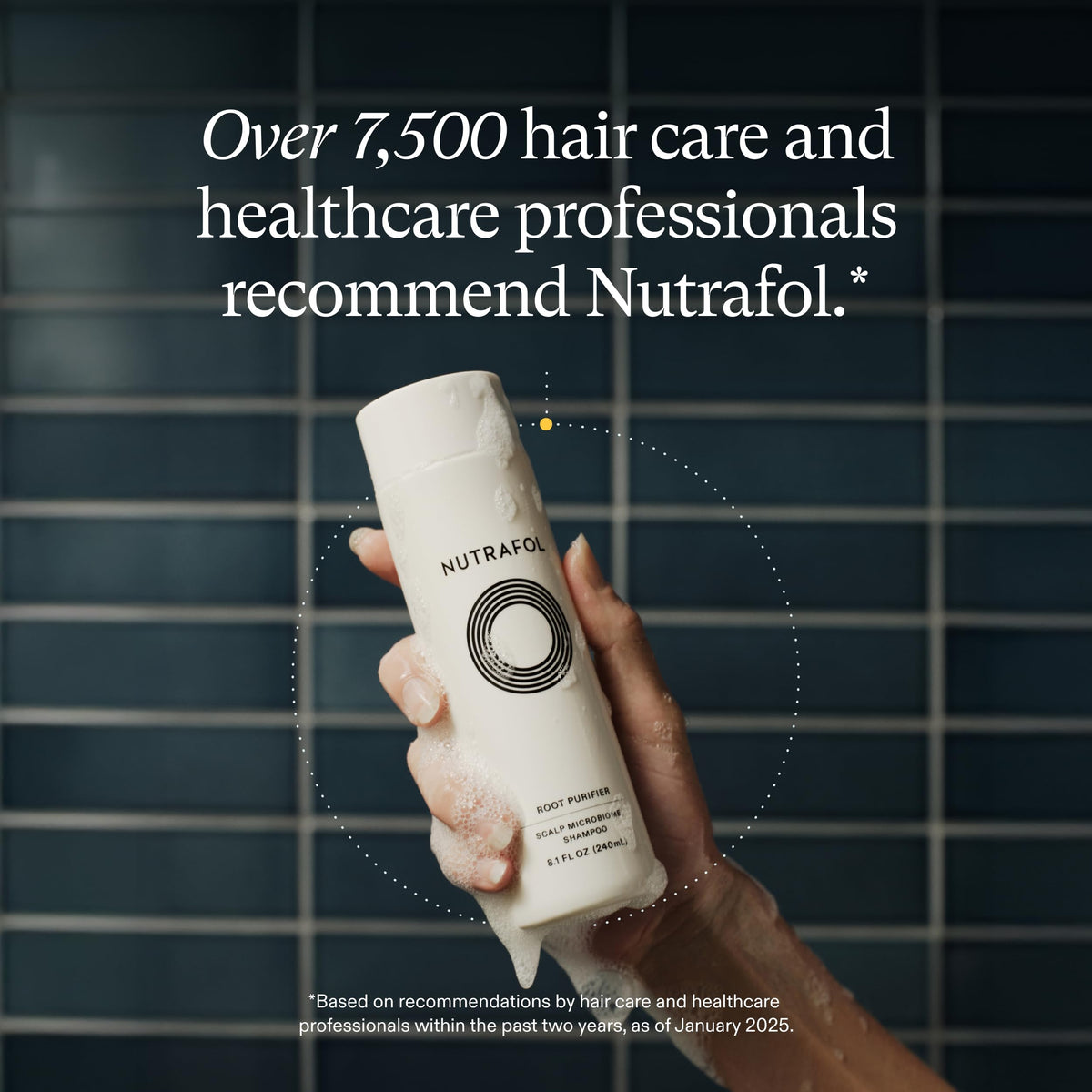 Champú Nutrafol Transparente Hidratante y Fortalecedor para Cabello y Cuero Cabelludo