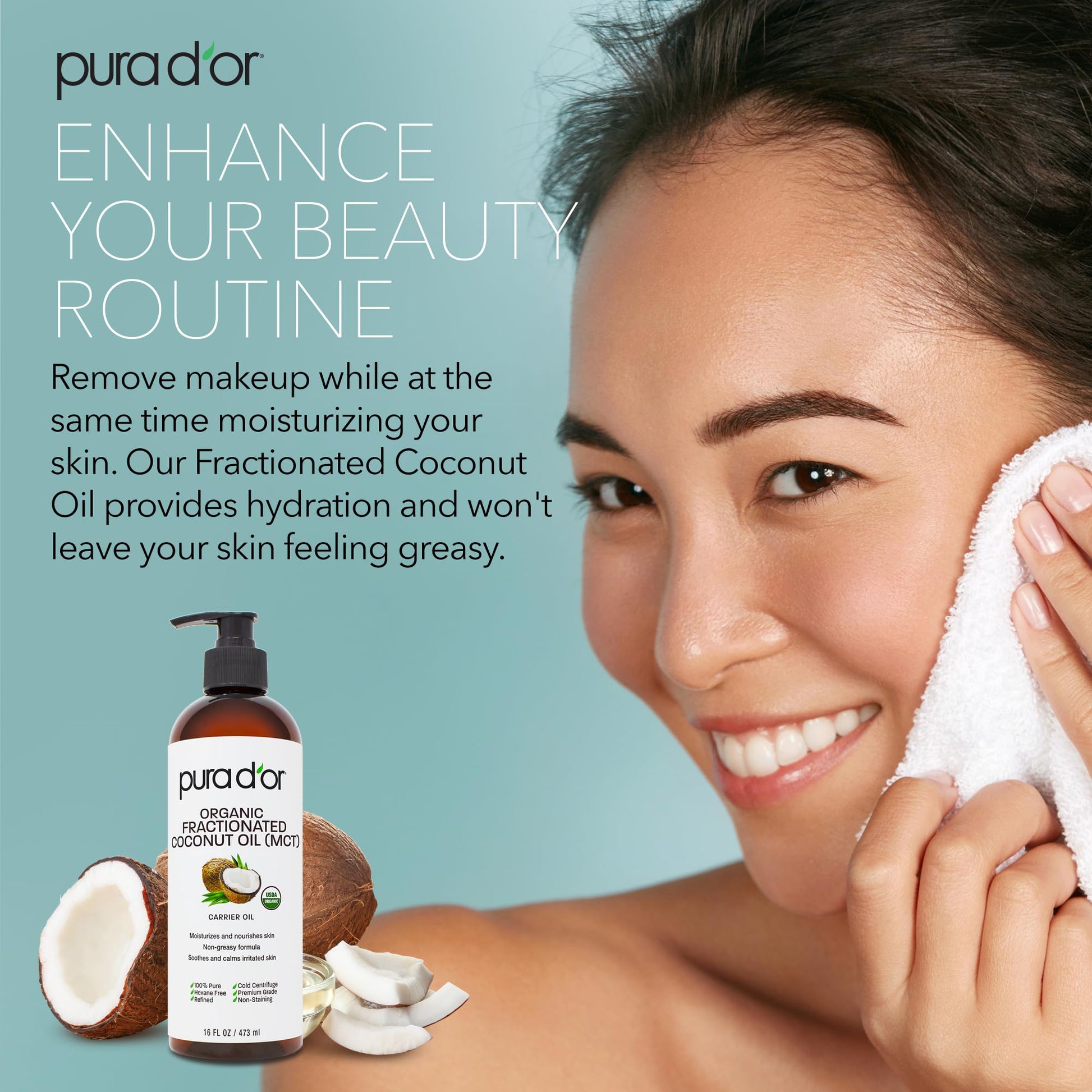 Organic Fractionated Coconut Oil