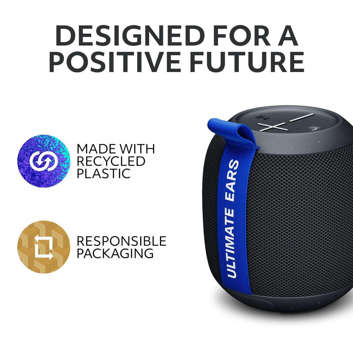 Altavoz Bluetooth Portátil Ultimate Ears WONDERBOOM Negro Impermeable y Flotante