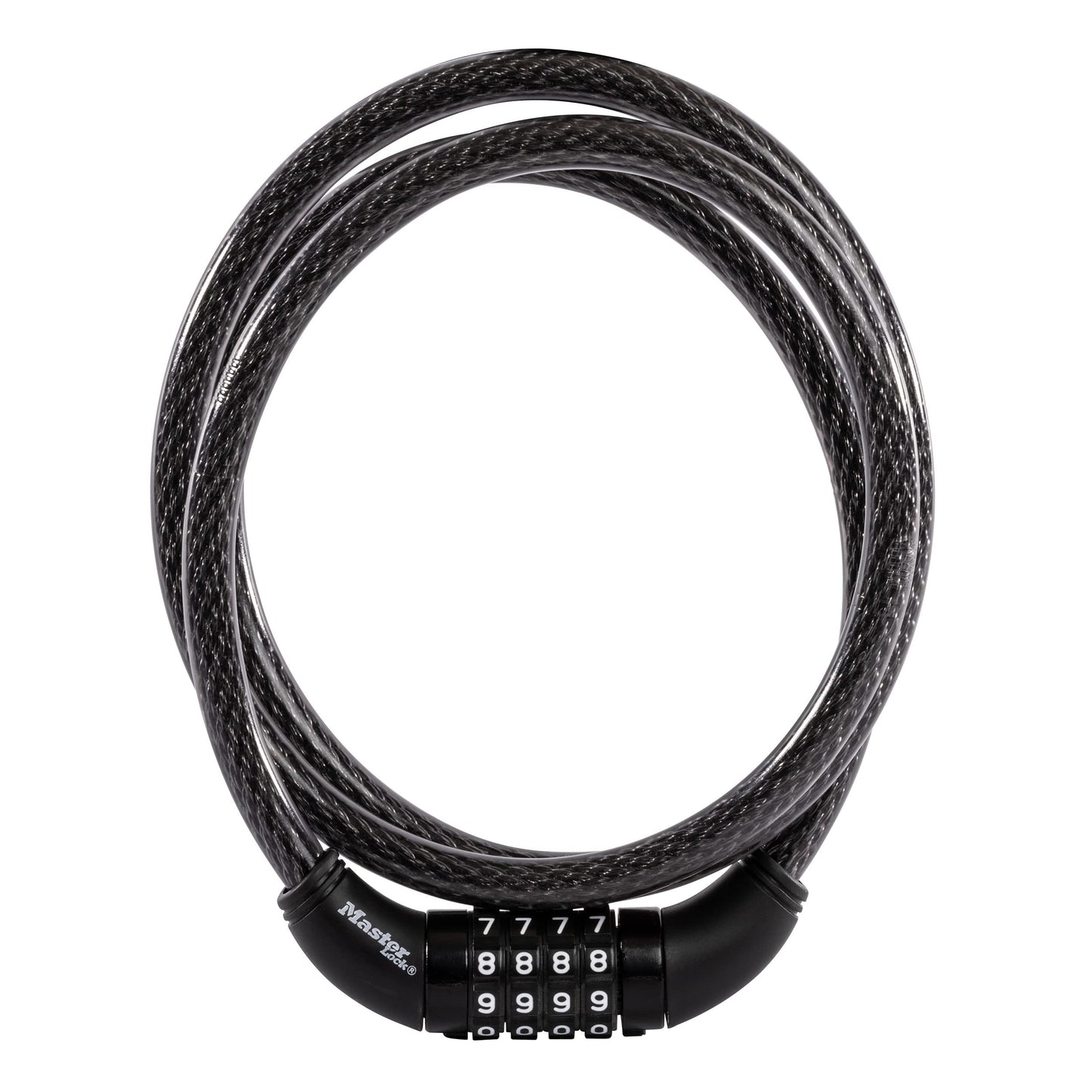 Candado de Combinación Reseteable Master Lock Negro 5'x1/5,1 cm