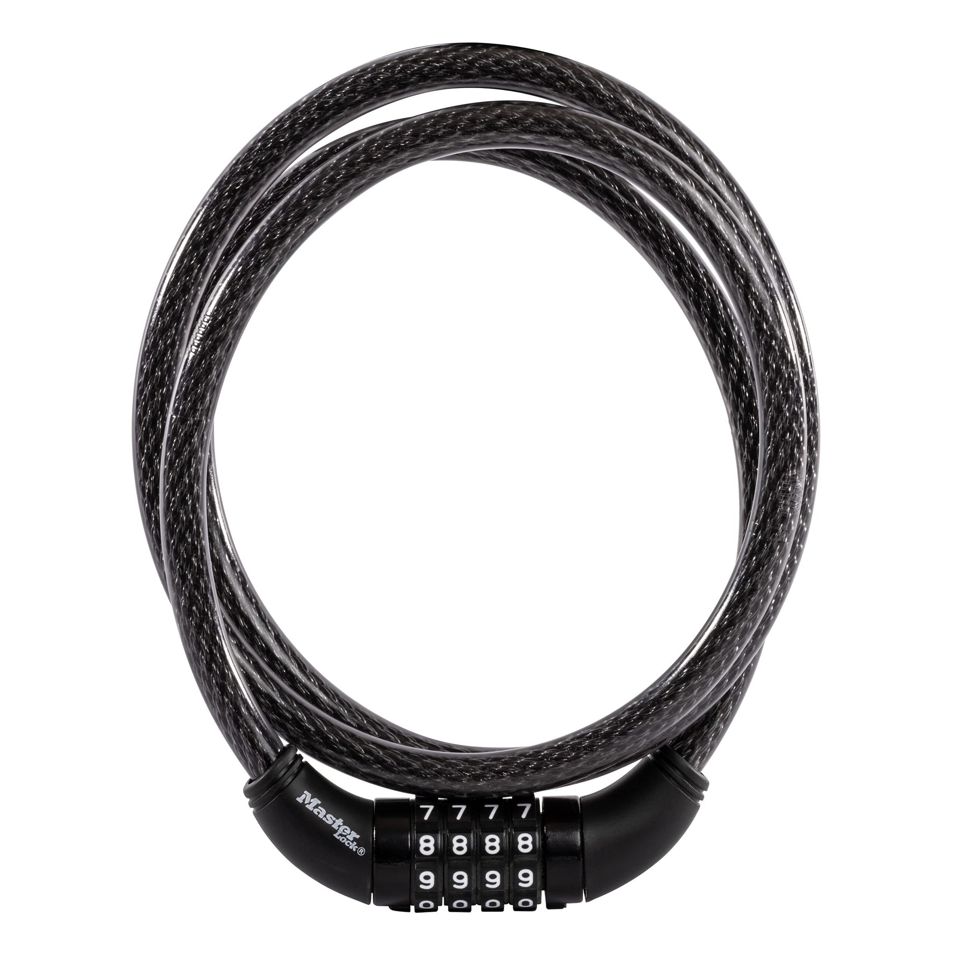 Candado de Combinación Reseteable Master Lock Negro 5'x1/5,1 cm