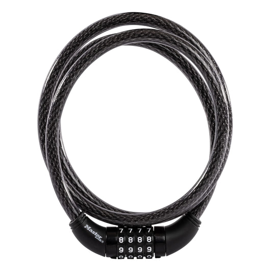 Candado de Combinación Reseteable Master Lock Negro 5'x1/5,1 cm
