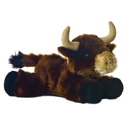 Aurora MINI FLOPSIE 8 BROWN TORO BULL by Aurora
