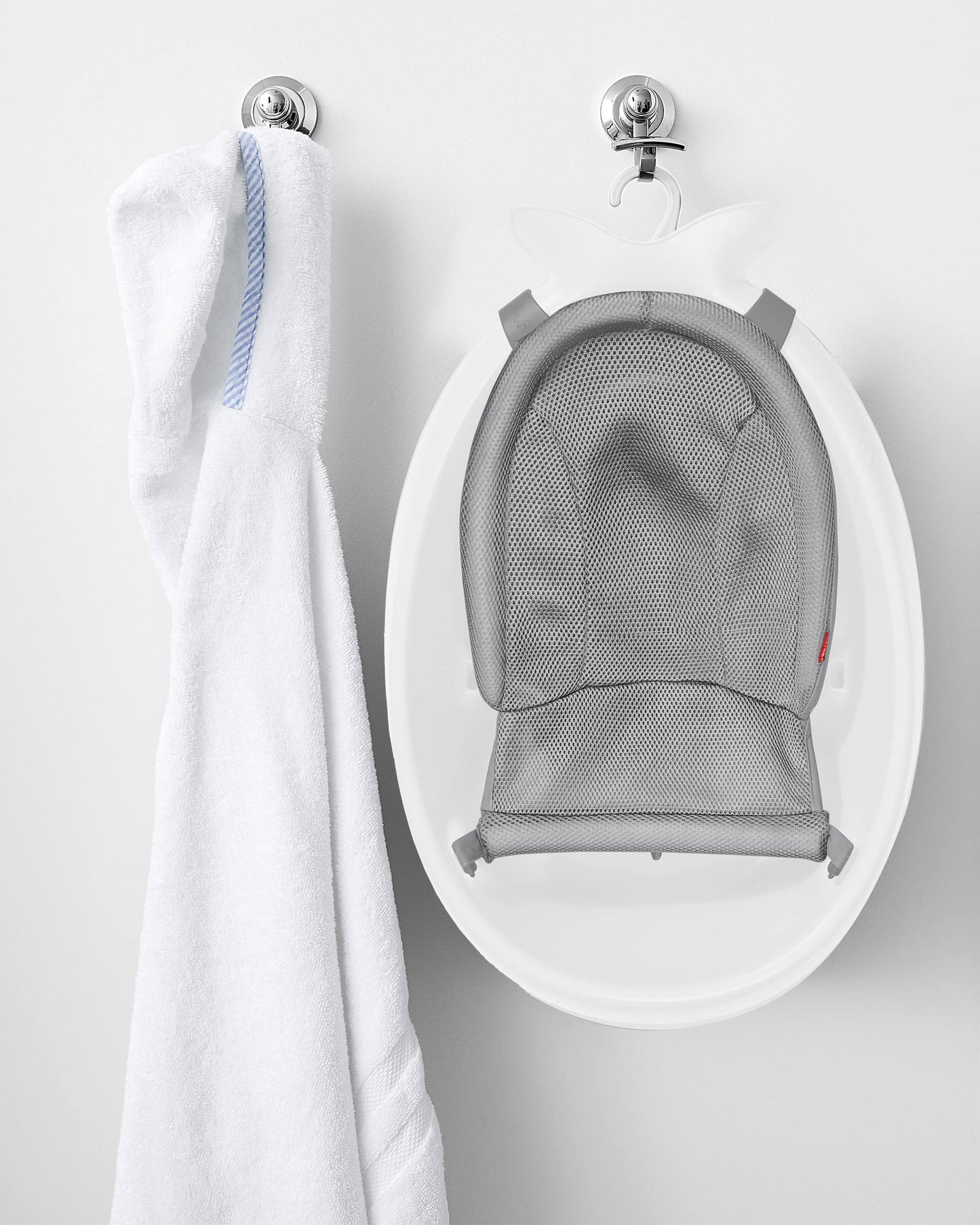 Tina Infantil Skip Hop Blanca Smart Sling Moby 3 Etapas para Bebé