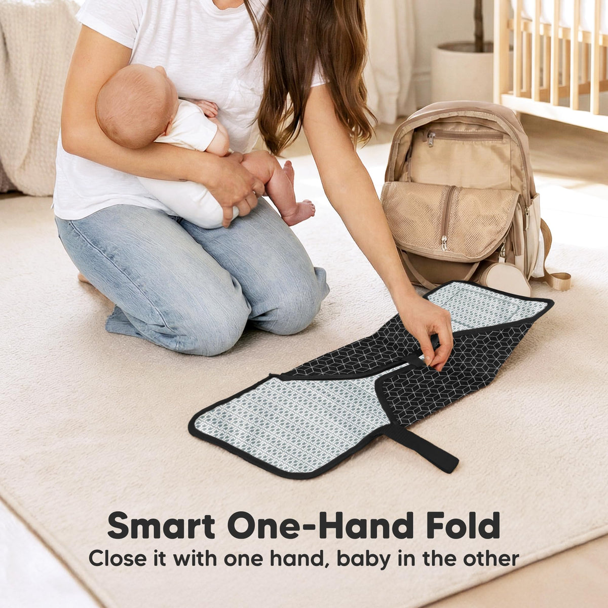 Cambiador flexible (Black Geo)