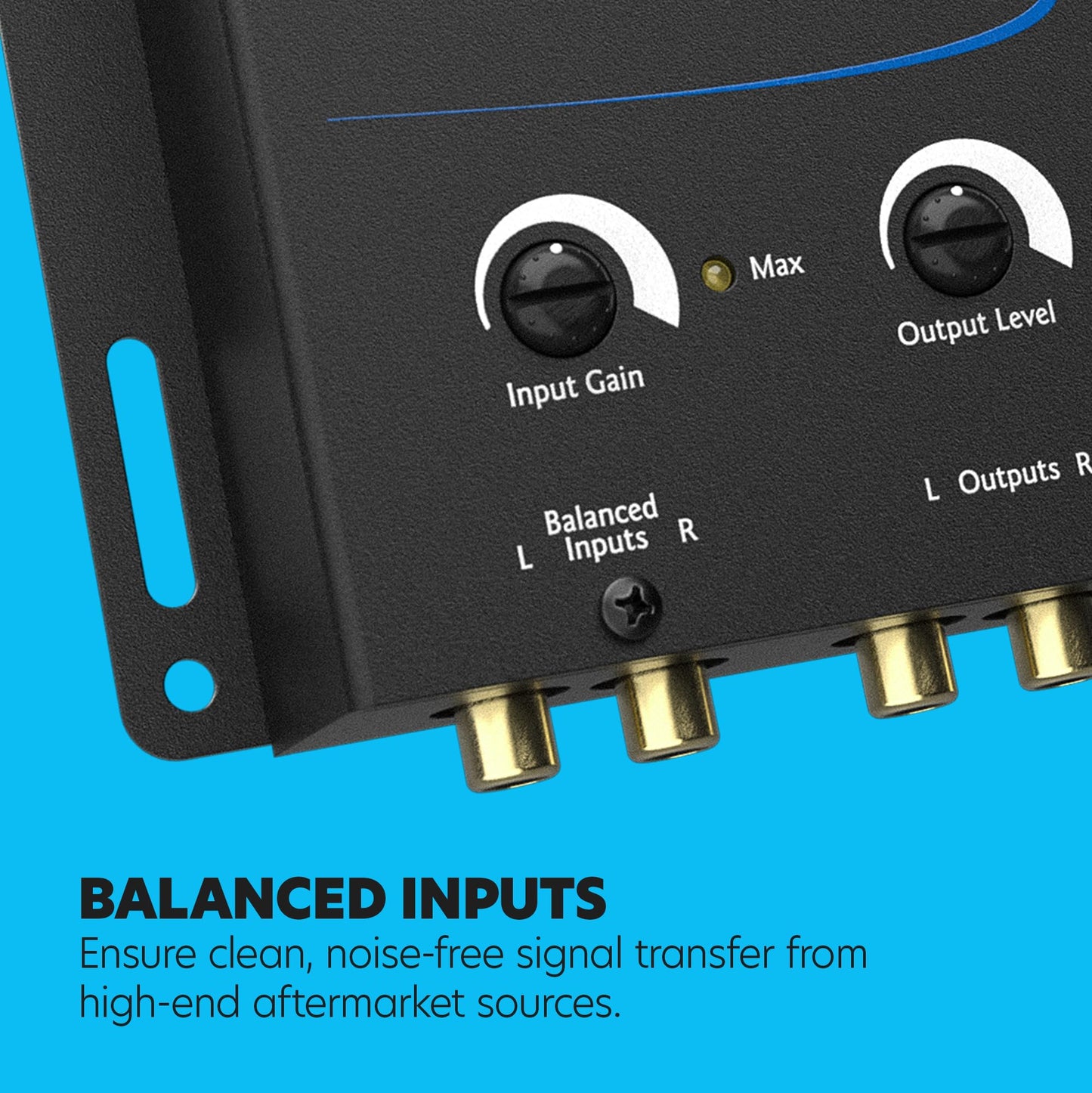 AudioControl El procesador de restauración de graves digitales EPICENTER PRO y controlador de línea, potenciador de graves para audio de coche con mando a distancia de control dual ACR-4