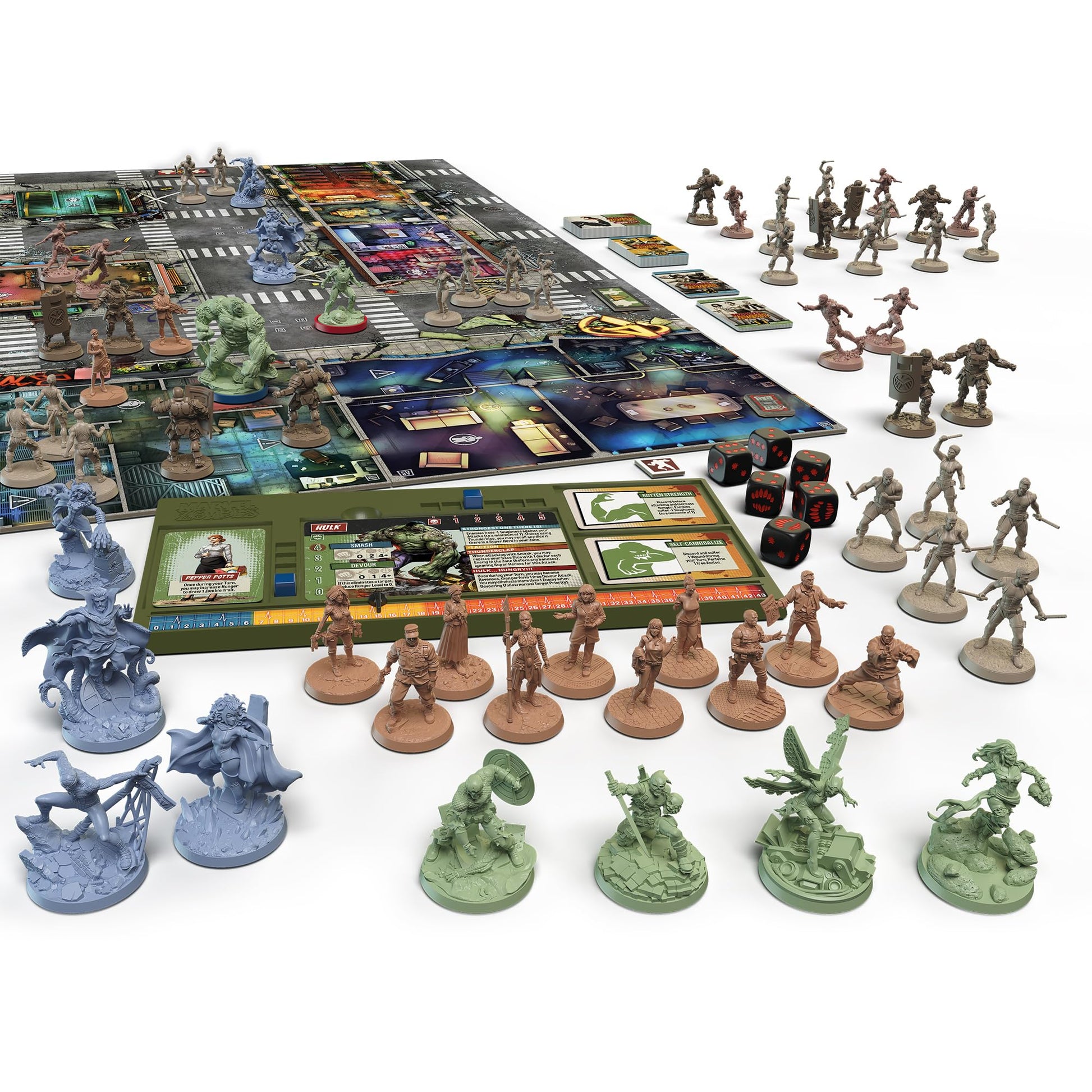 Cmon - Marvel Zombies A Zombicide Game | Juego De Mesa De Estrategia | Juego Cooperativo Para Adolescentes Y Adultos | Juego De Mesa De Zombis