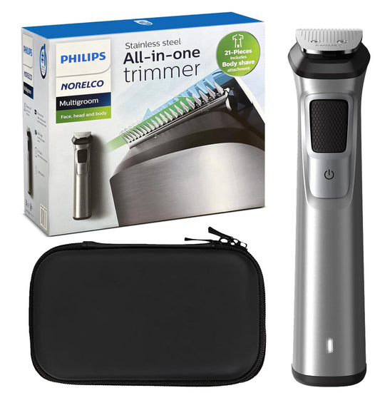 Recortadora Multi Groomer PHILIPS 8000 Series Negro 21 Piezas para Hombre