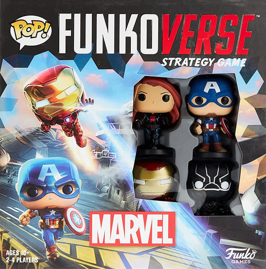Funko Verso: Marvel 100 Paquete de 4 (los Estilos Pueden Variar)