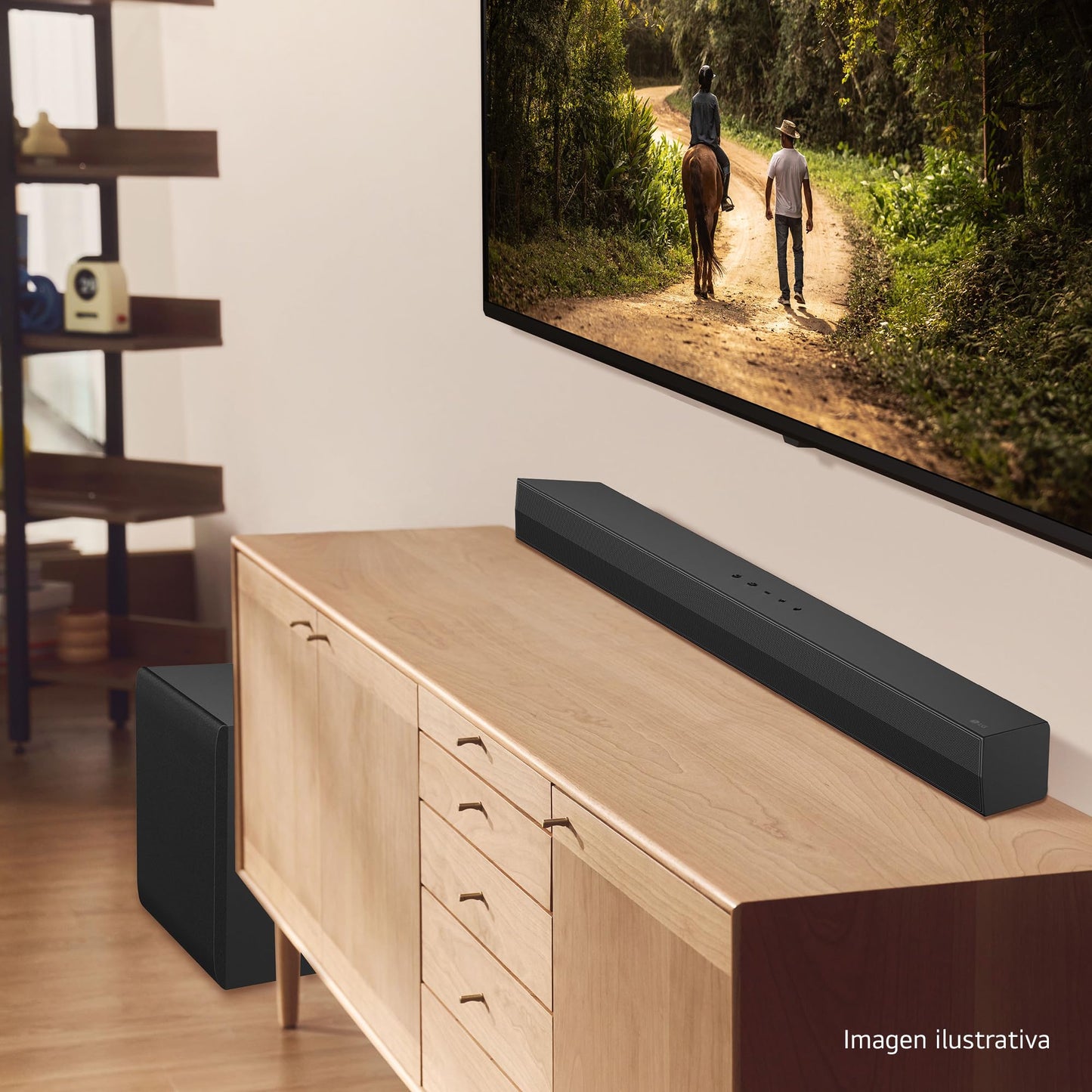 LG Soundbar con AI Sound Pro de 2.1 Canales S40T