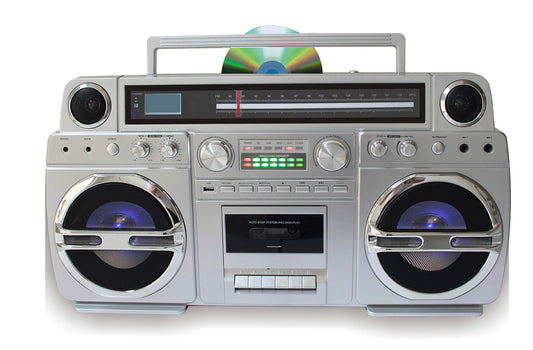 Reproductor Boombox TechPlay 1980S-Style con USB y Bluetooth