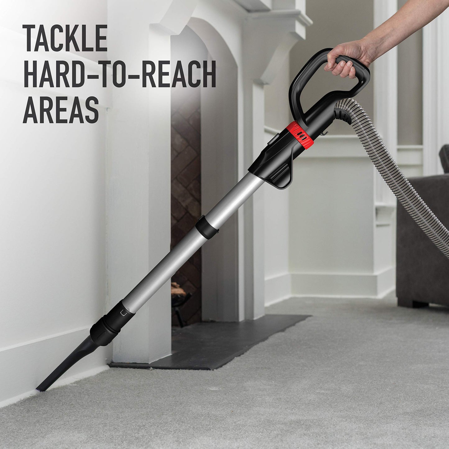 Hoover MaxLife Pro - Aspiradora giratoria para Mascotas, aspiradora Vertical sin Bolsa, filtración de Medios HEPA, Sistema MaxLife, tecnología WindTunnel, aspiradoras con Cable para Uso doméstico
