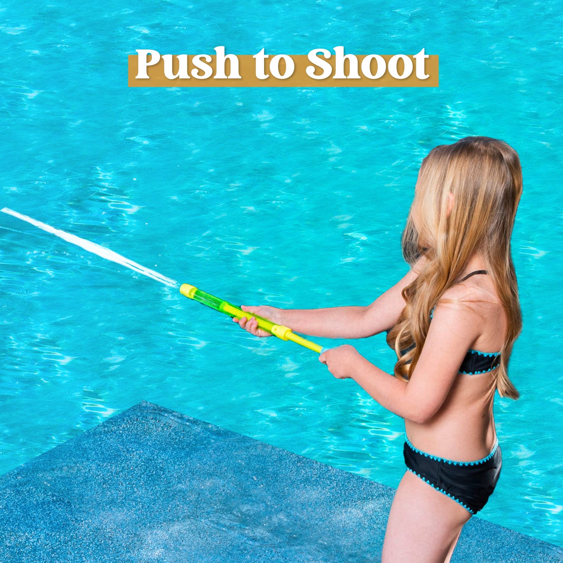 Rociadores de Agua JOYIN Sloosh Azul para Actividades al Aire Libre de Verano para Niños