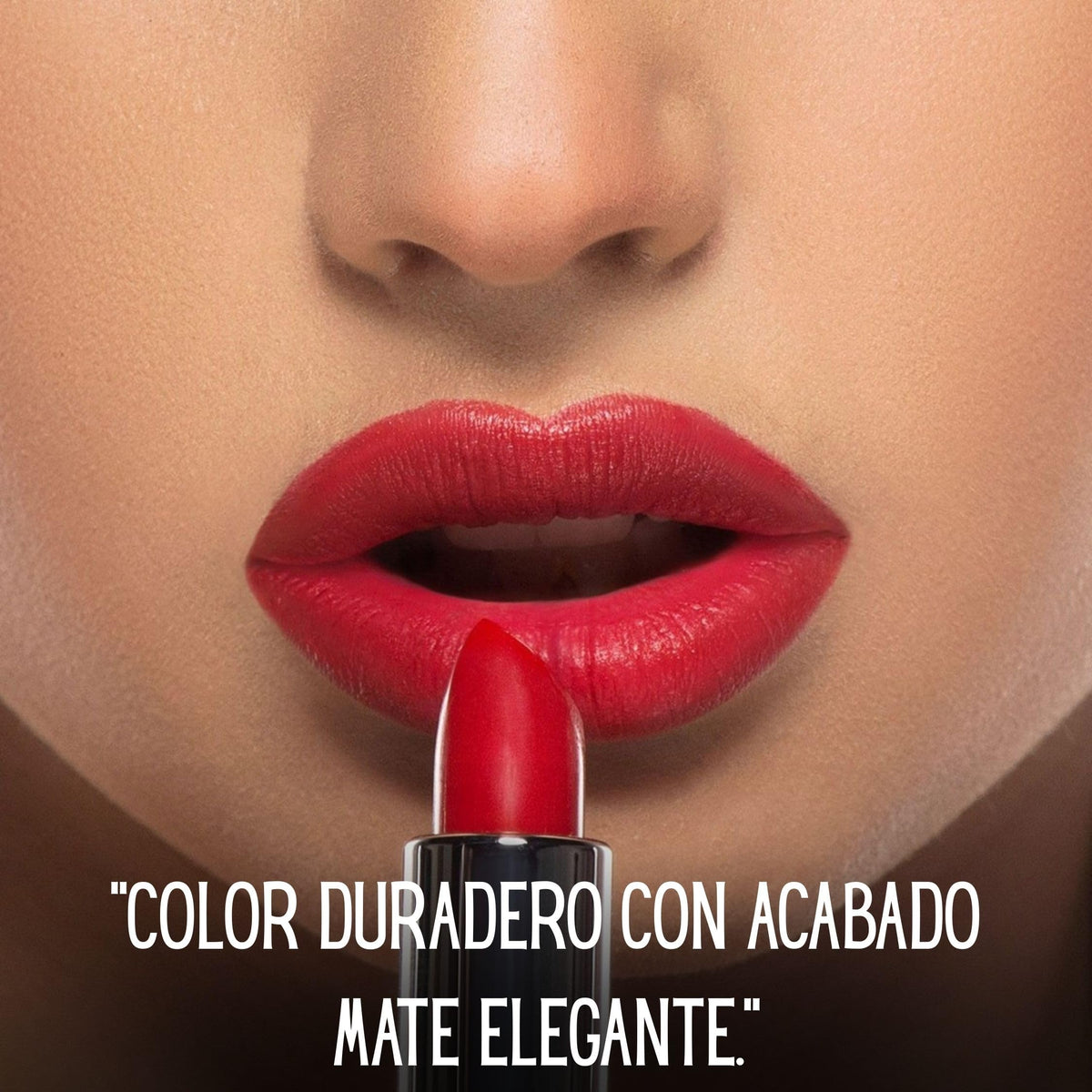 GOC | Color Butter | Labial | Make up | En barra ultra suave con acabado semi-matte | Textura suave | Pigmentos orgánicos | Luce unos labios irresistibles | Color Reddest | 5 g | Modelo GLCB24