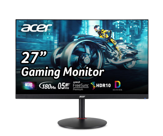 Monitor Gamer Acer Nitro XV1 WQHD 27 Pulgadas IPS Sincronización Rápida