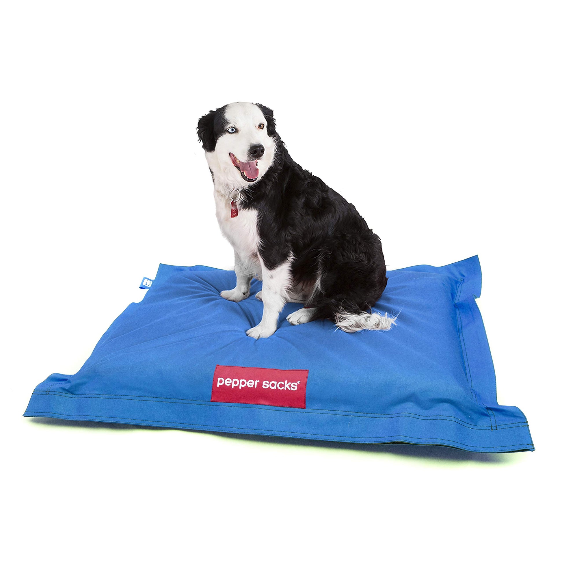 Cama de Mascota Pepper Sacks Azul Rey Grande
