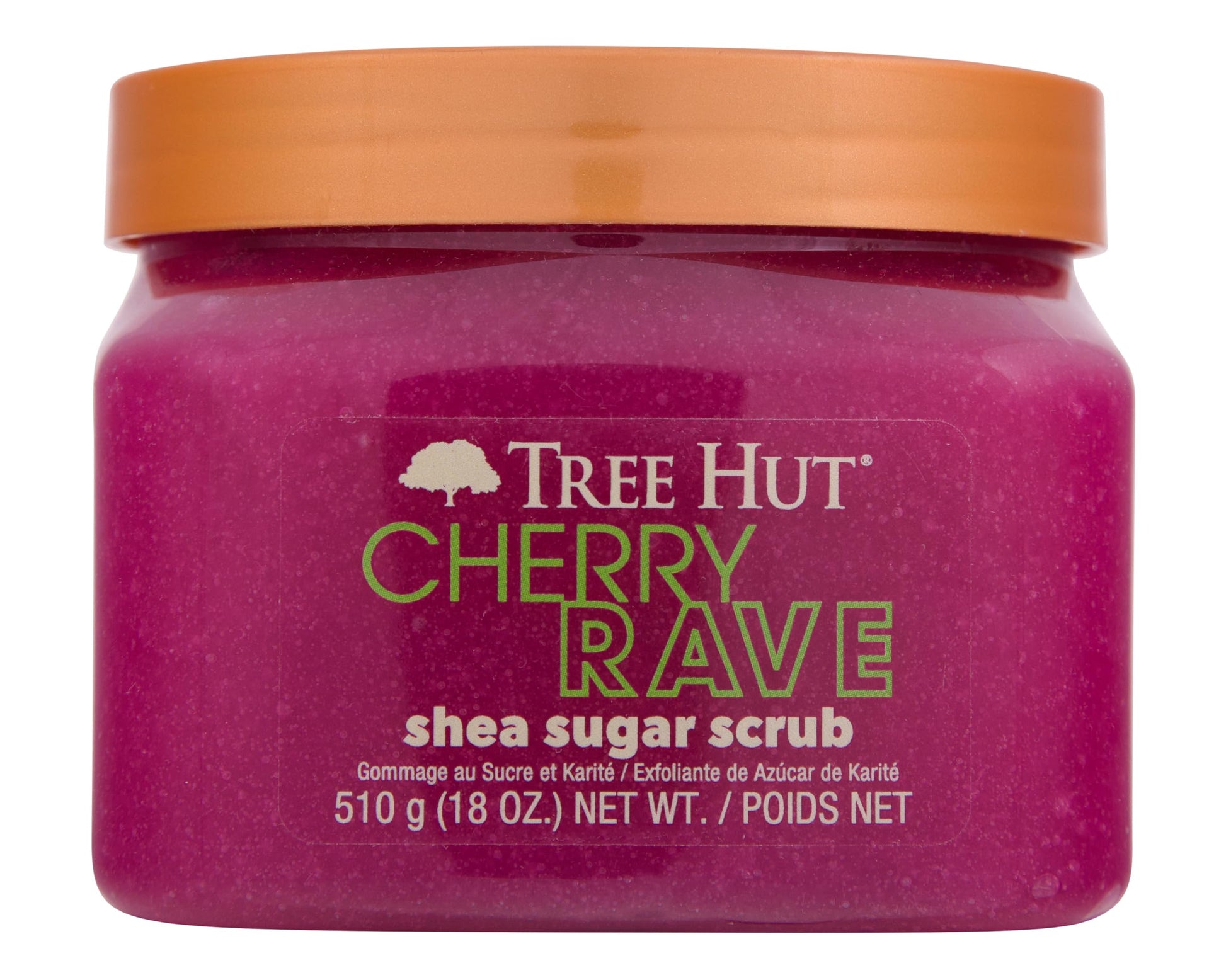 Exfoliante de Azúcar Tree Hut Cherry Rave