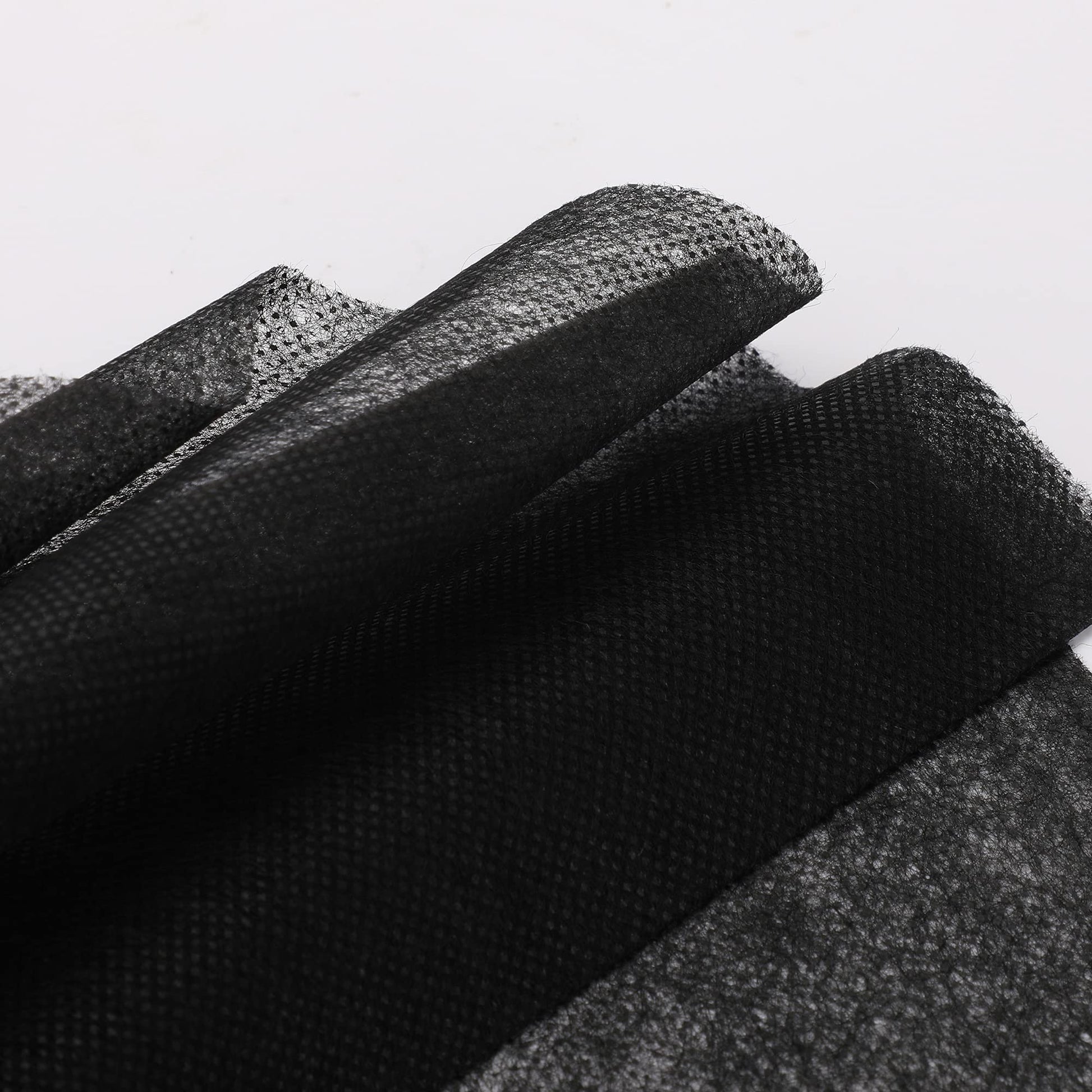 Juego de Sábanas Desechables de Mesa de Masaje, Tela No Tejida, Suaves, Negro, 50 Piezas