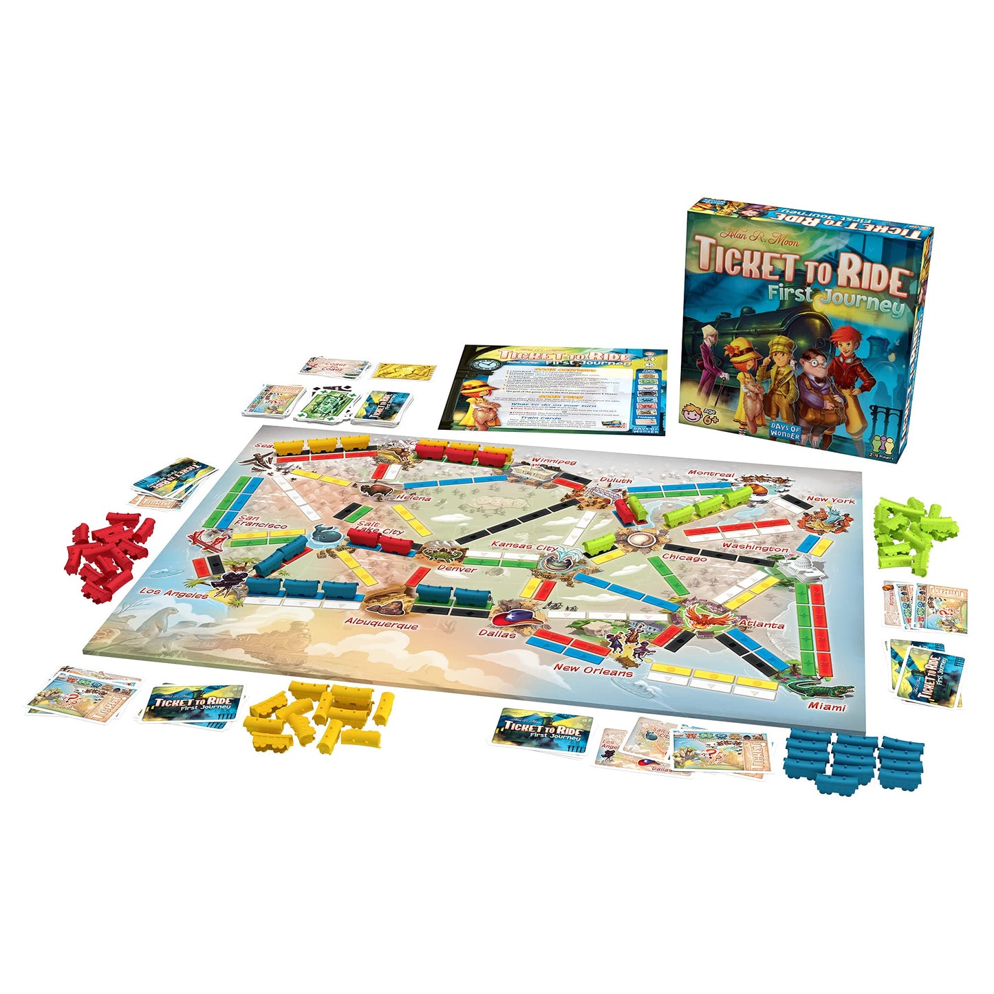 Juego de Mesa Ticket to Ride Primera Jornada