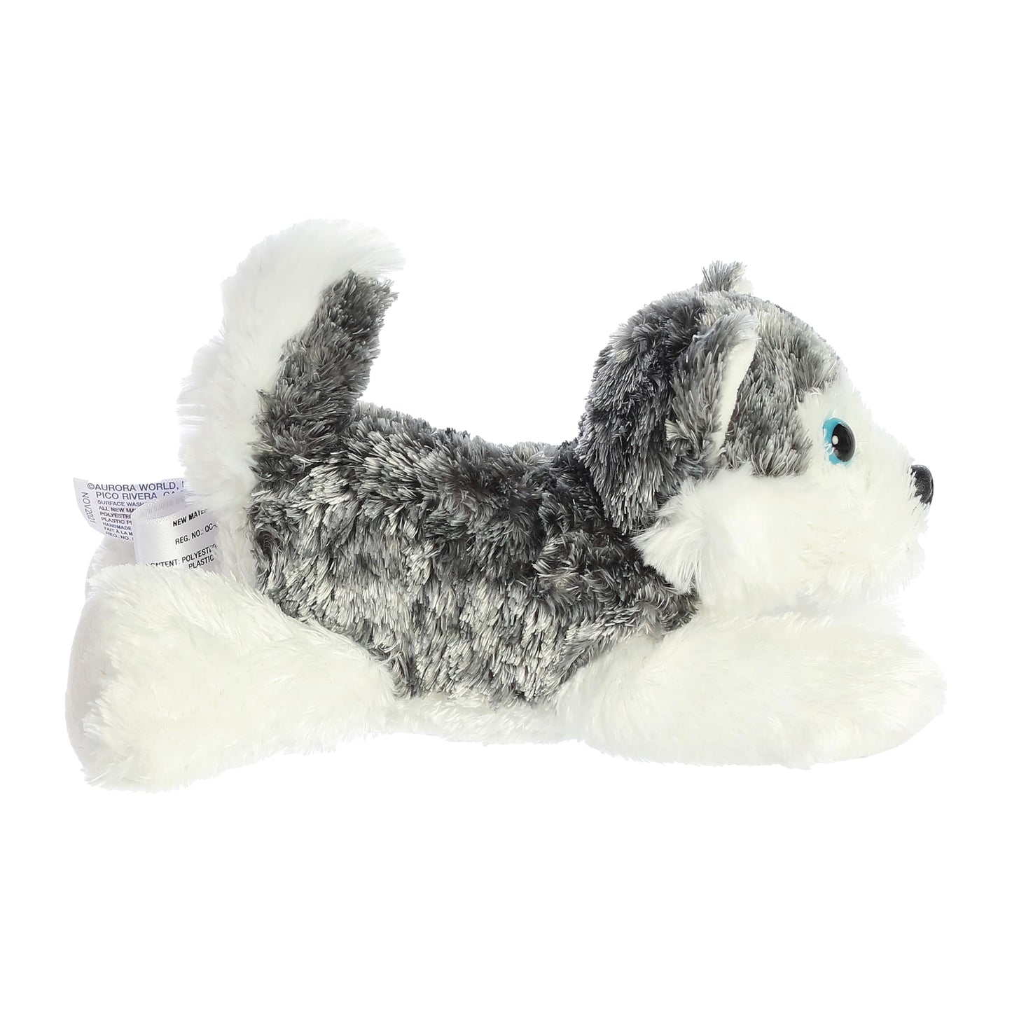 Peluches Husky Mini Flopsie Aurora 8 Pulgadas