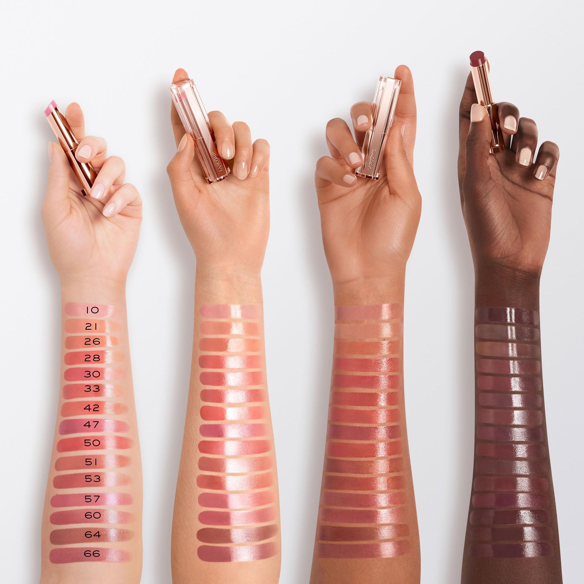 Lancôme Idôle Lip Butterglow, Bálsamo Labial con Color, Cuida, Hidrata e Ilumina con su Textura Ligera, Con 12% Escualano y Ceramidas, 42 Heated Glow, 3 g