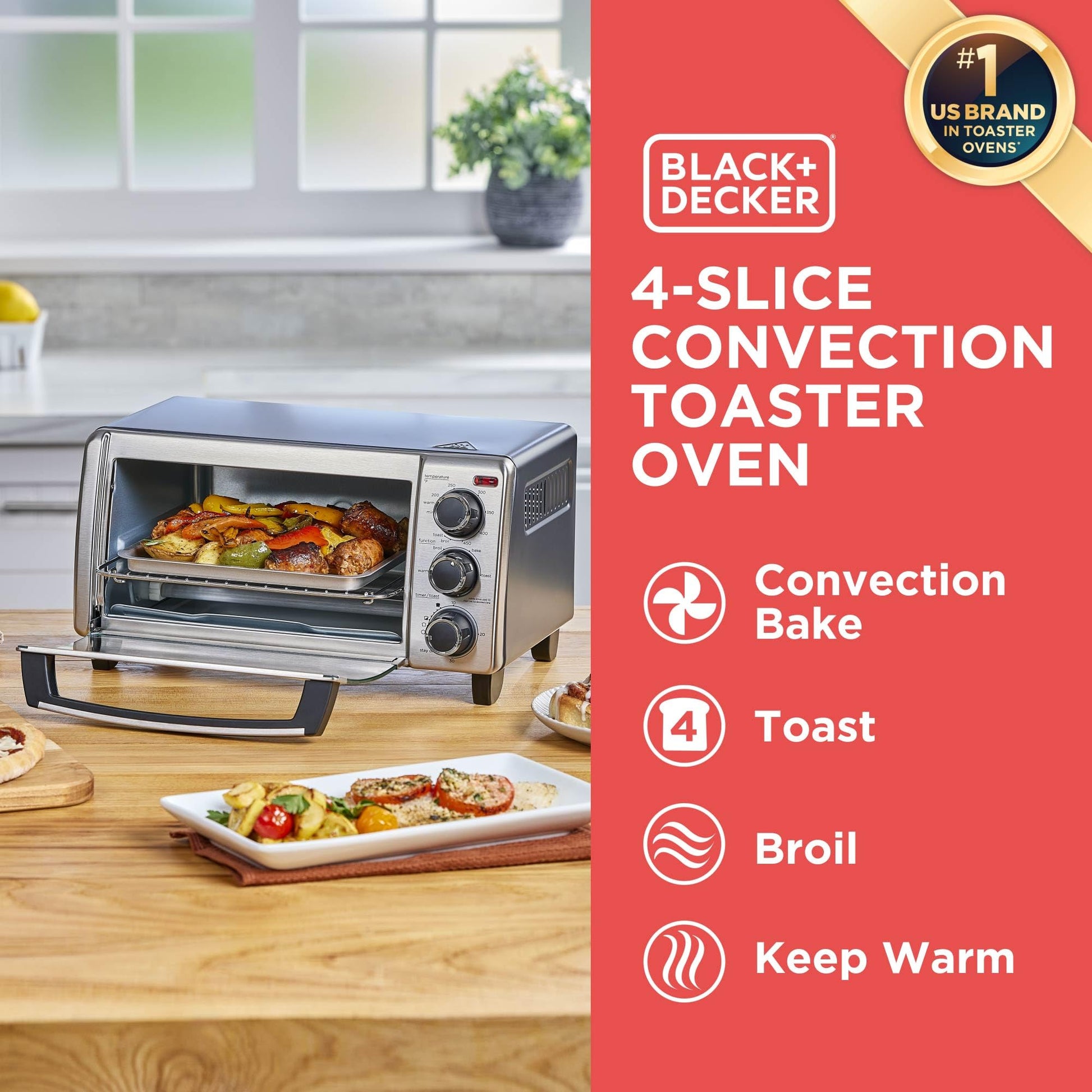 Black & Decker TO1313SBD Tostador