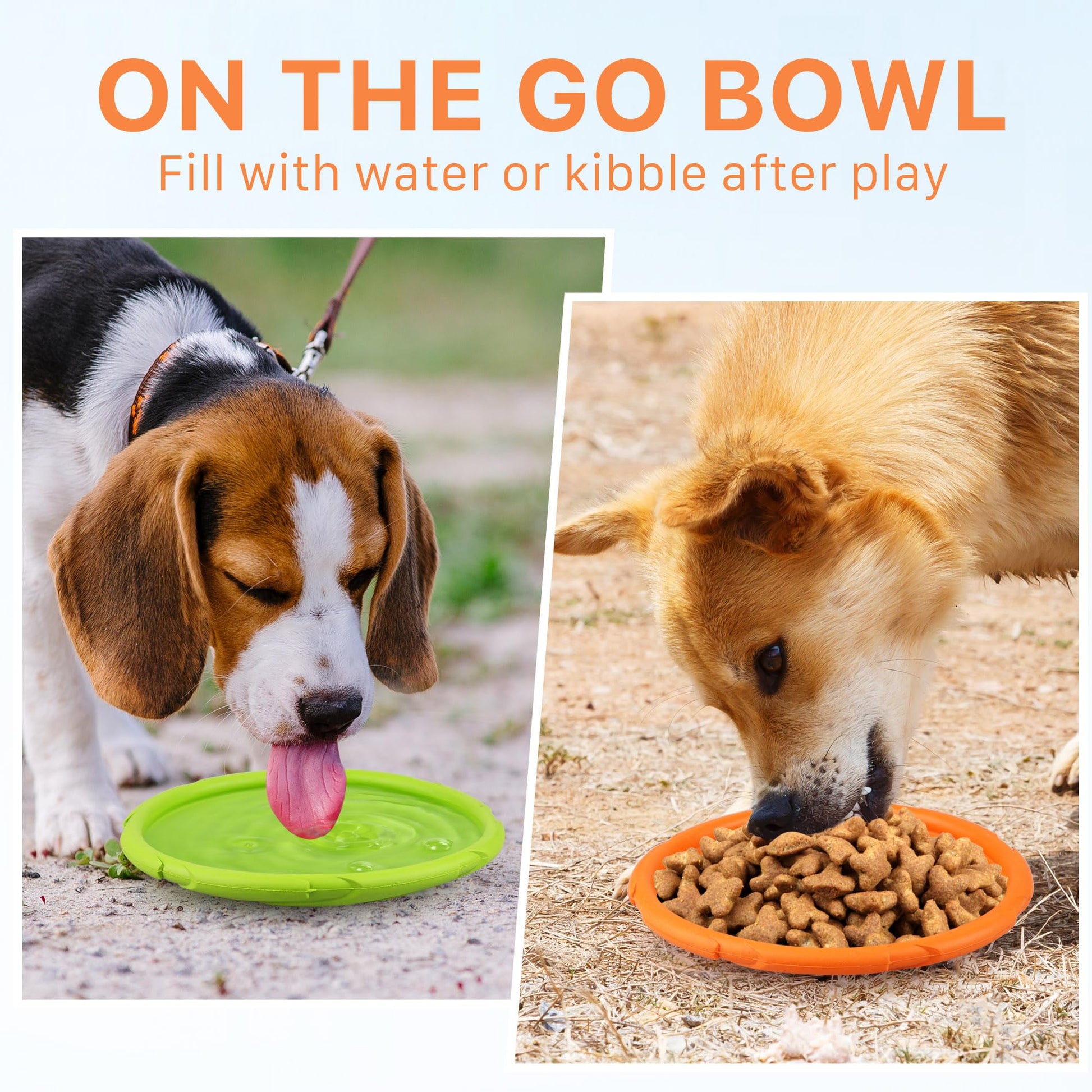 Juguete Frisbee PrimePets Blanco para Perros