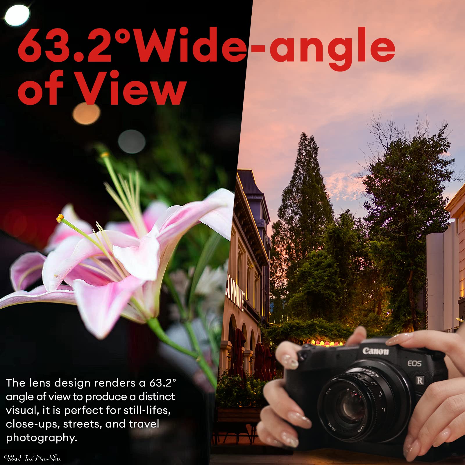 PERGEAR - Lente de Enfoque Manual de fotograma Completo F1.4 de 35 mm, Compatible con cámaras Sony E-Mount A7 A7II A7III A7R A7RII A7RIII A7RIV A7S A7SII A7SIII A9 A7C A6400 A6600 A6100 A6500 A63000