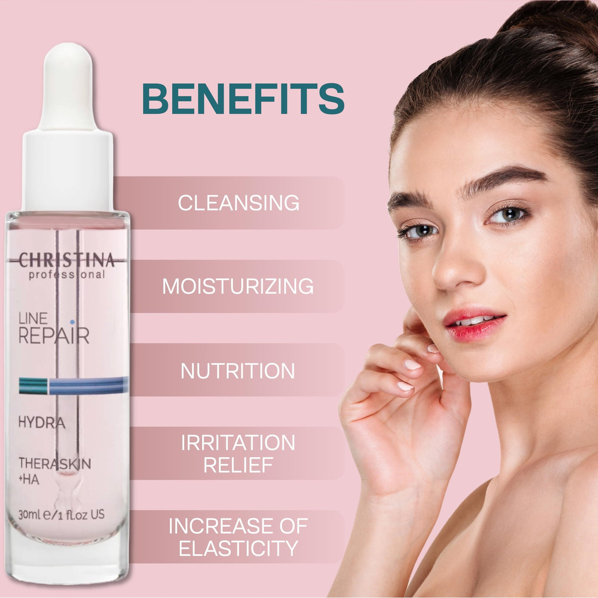 Christina Theraskin + Hyaluronic Acid Skin Repair Serum by Theraskin + Hyaluronic Acid Skin Repair Serum