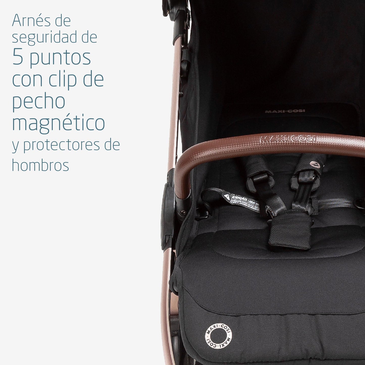 Carriola Ligera Maxi Cosi Eva2 Gris con Diseño Compacto para Viajes para Bebé