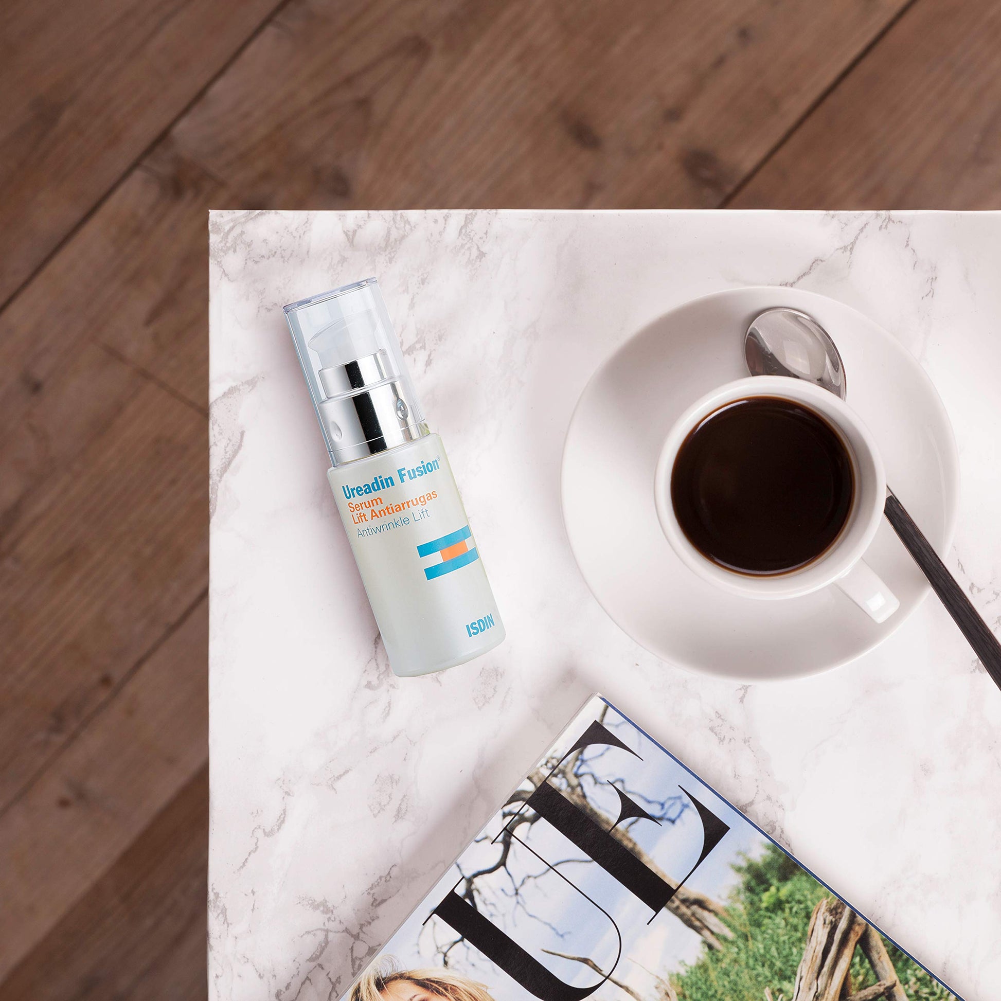 ISDIN Ureadin Fusion Serum Lift Antiarrugas, Corrección de arrugas líneas de expresión, textura ultraligera de absorción inmediata, 30ml