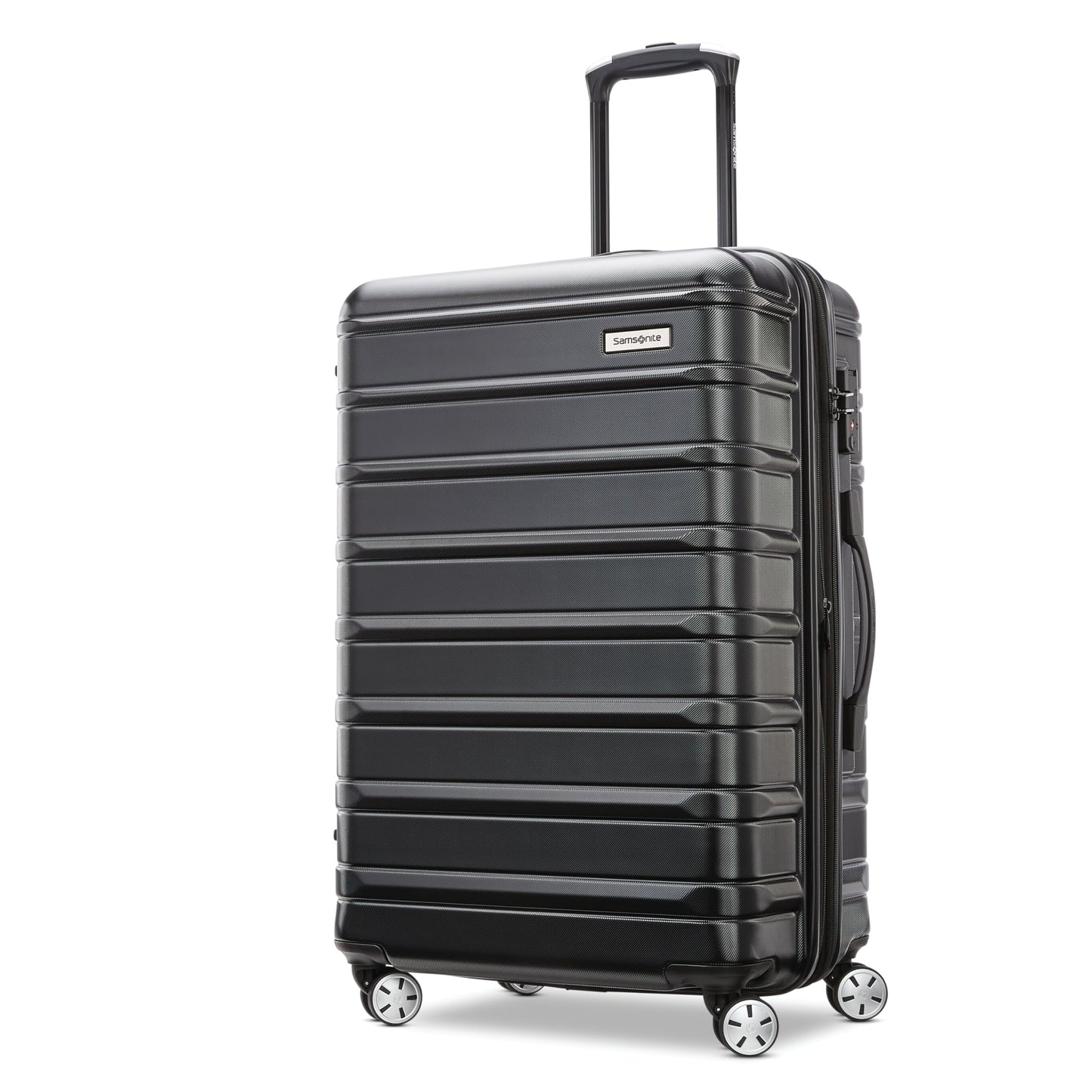 Juego de Maletas Samsonite Negro Omni 2 Expandibles con Ruedas Giratorias