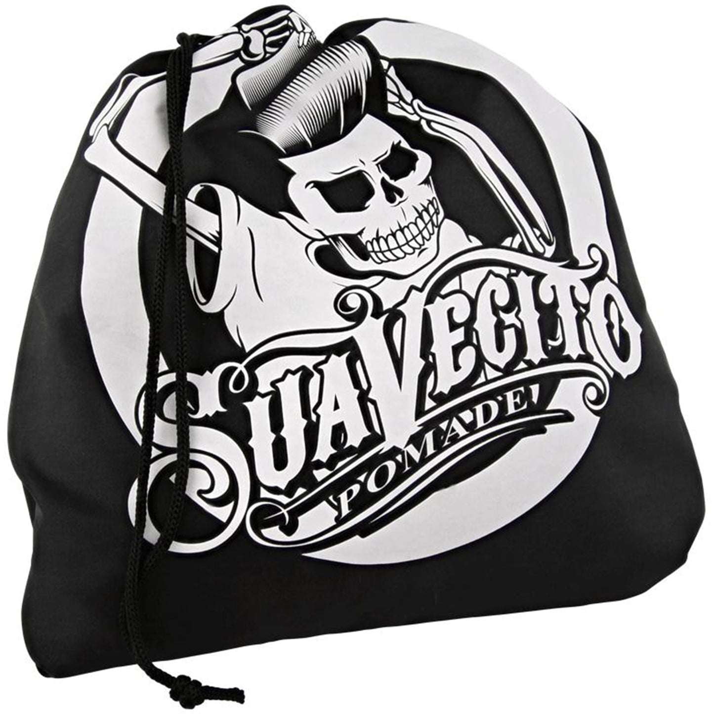 Suavecito Capa de aseo para barba, color negro, reutilizable, fácil de limpiar y almacenar
