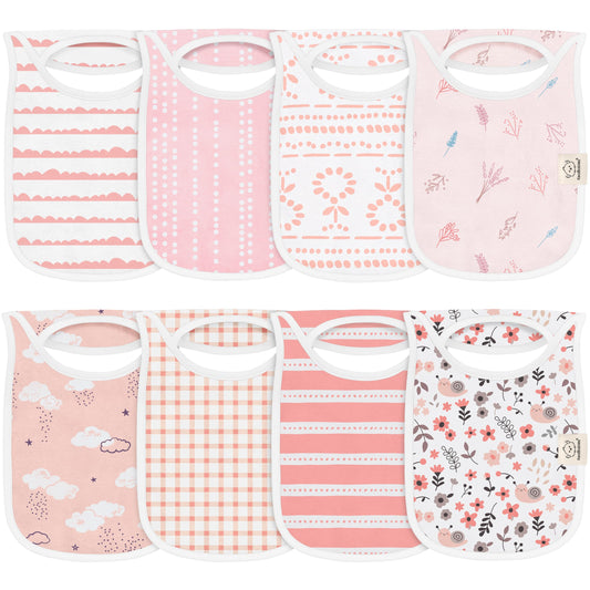 Baberos KeaBabies Multicolor Suaves y Absorbentes para Bebés, Niños y Niñas