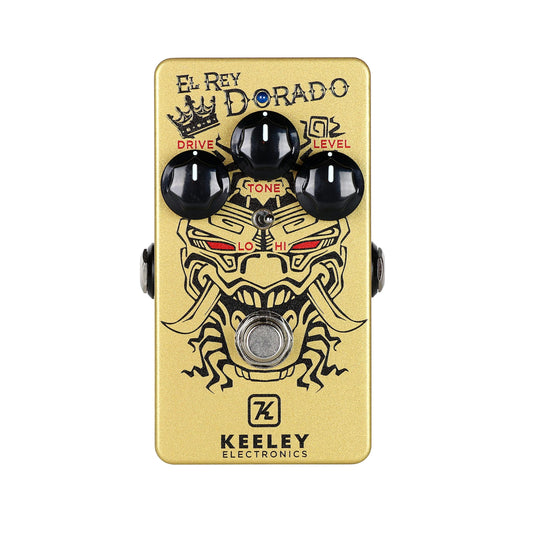 Keeley El Rey Dorado Overdrive Pedal, Oro (KElrey)