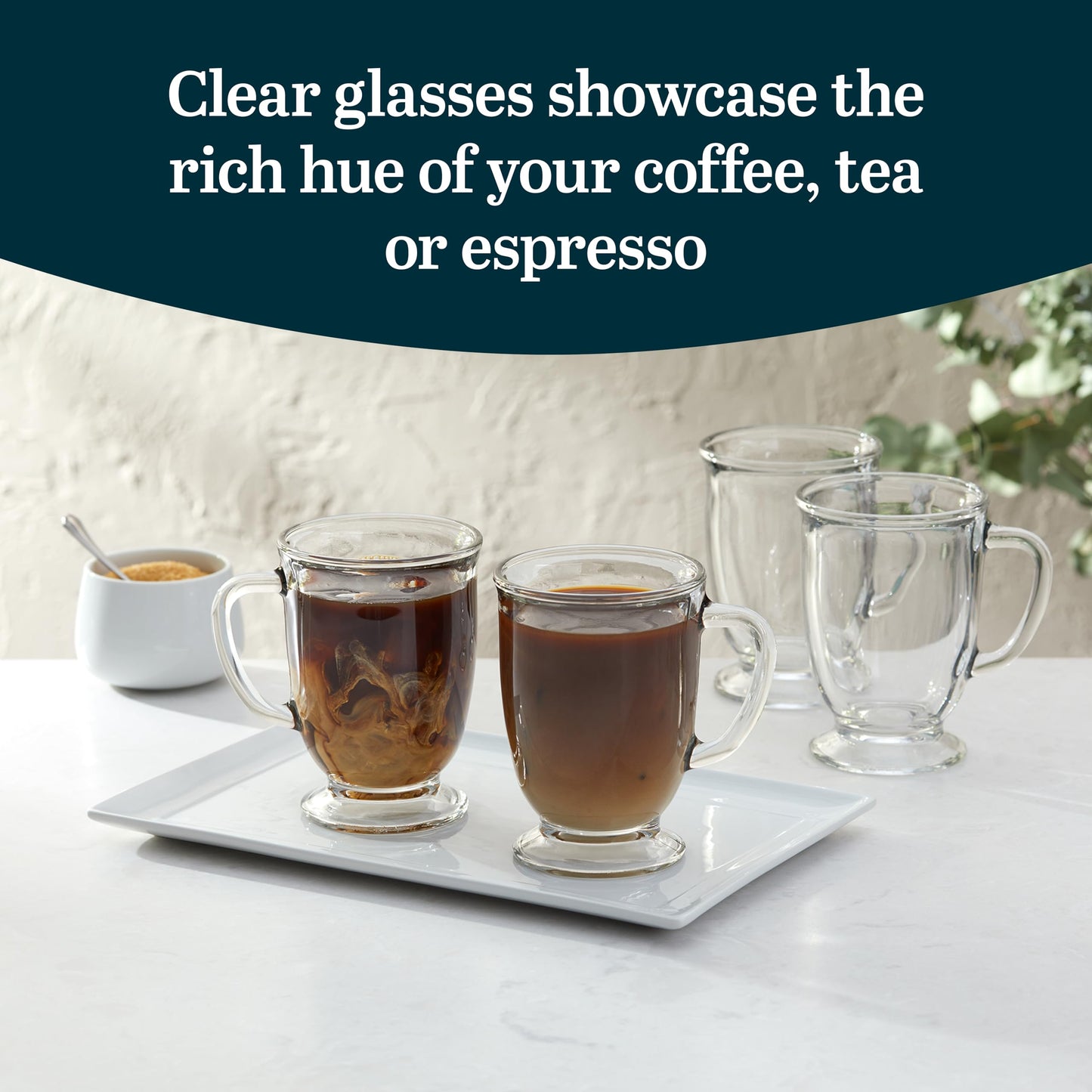 Libbey Juego de 6 Tazas para Café Kona de 473 ml