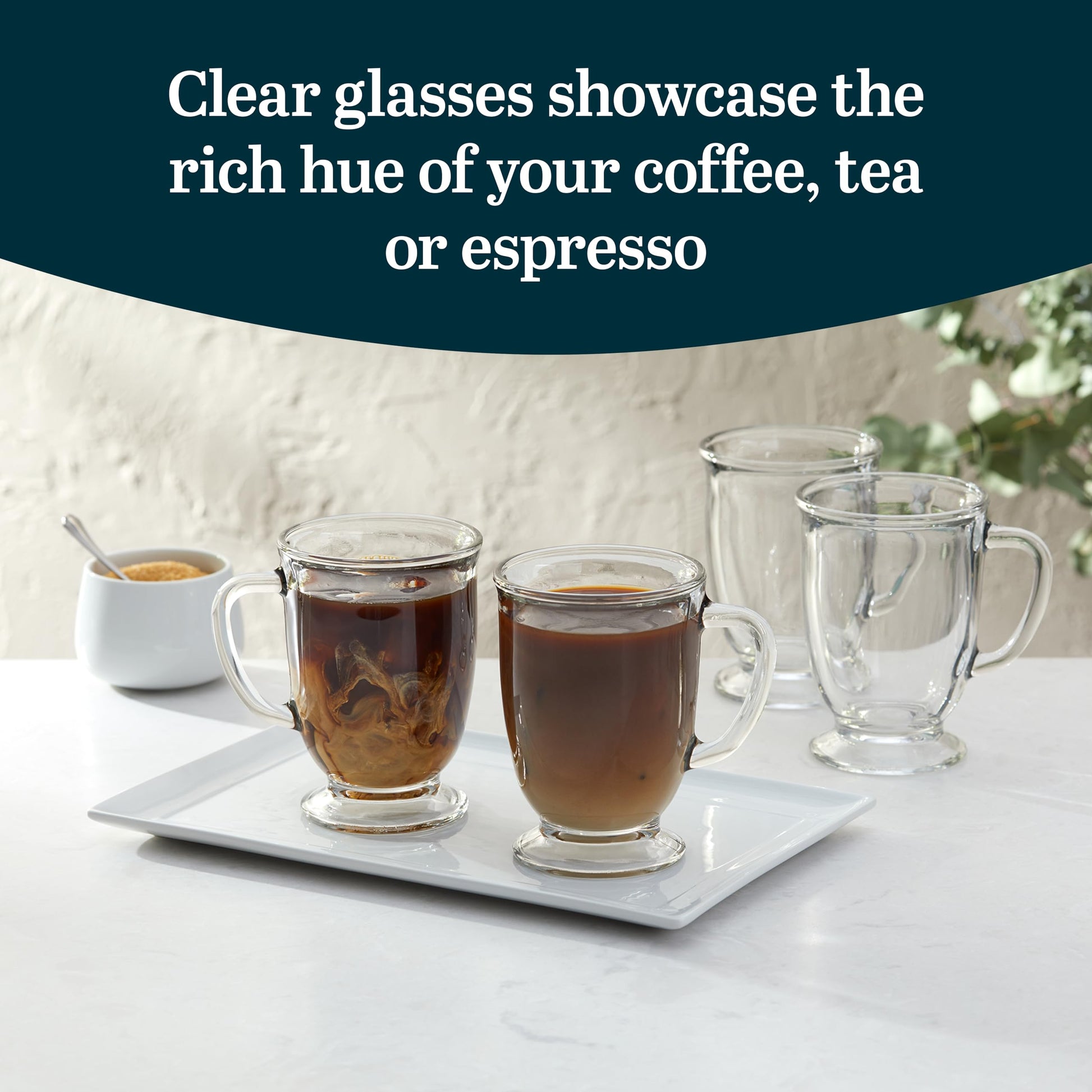 Libbey Juego de 6 Tazas para Café Kona de 473 ml