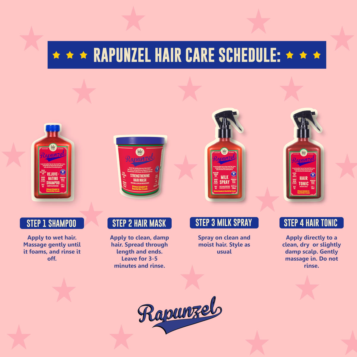 Tonico De Crecimiento Lola Rapunzel 250 Ml