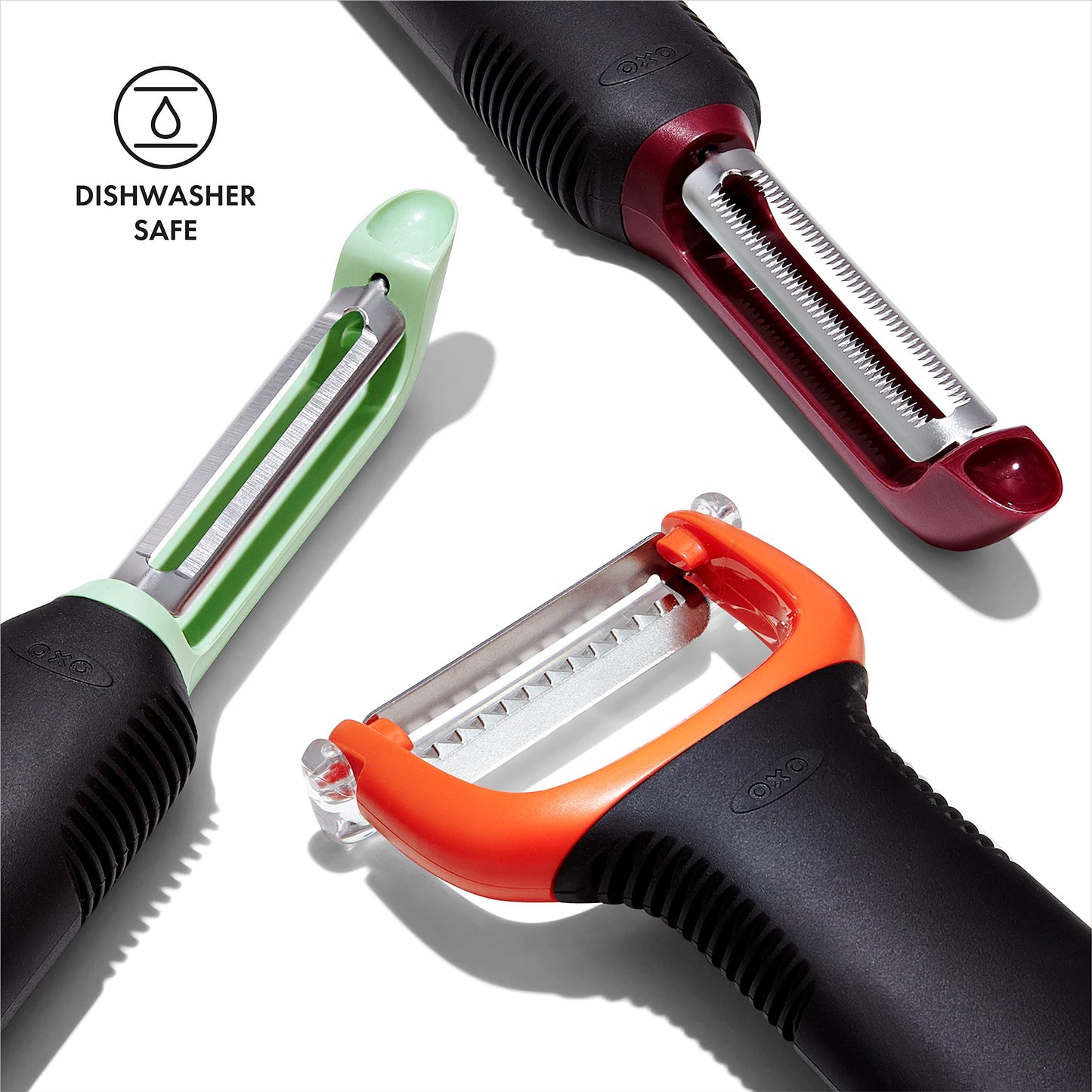 Juego de Peladores OXO Good Grips Remolacha Hinojo Ñame
