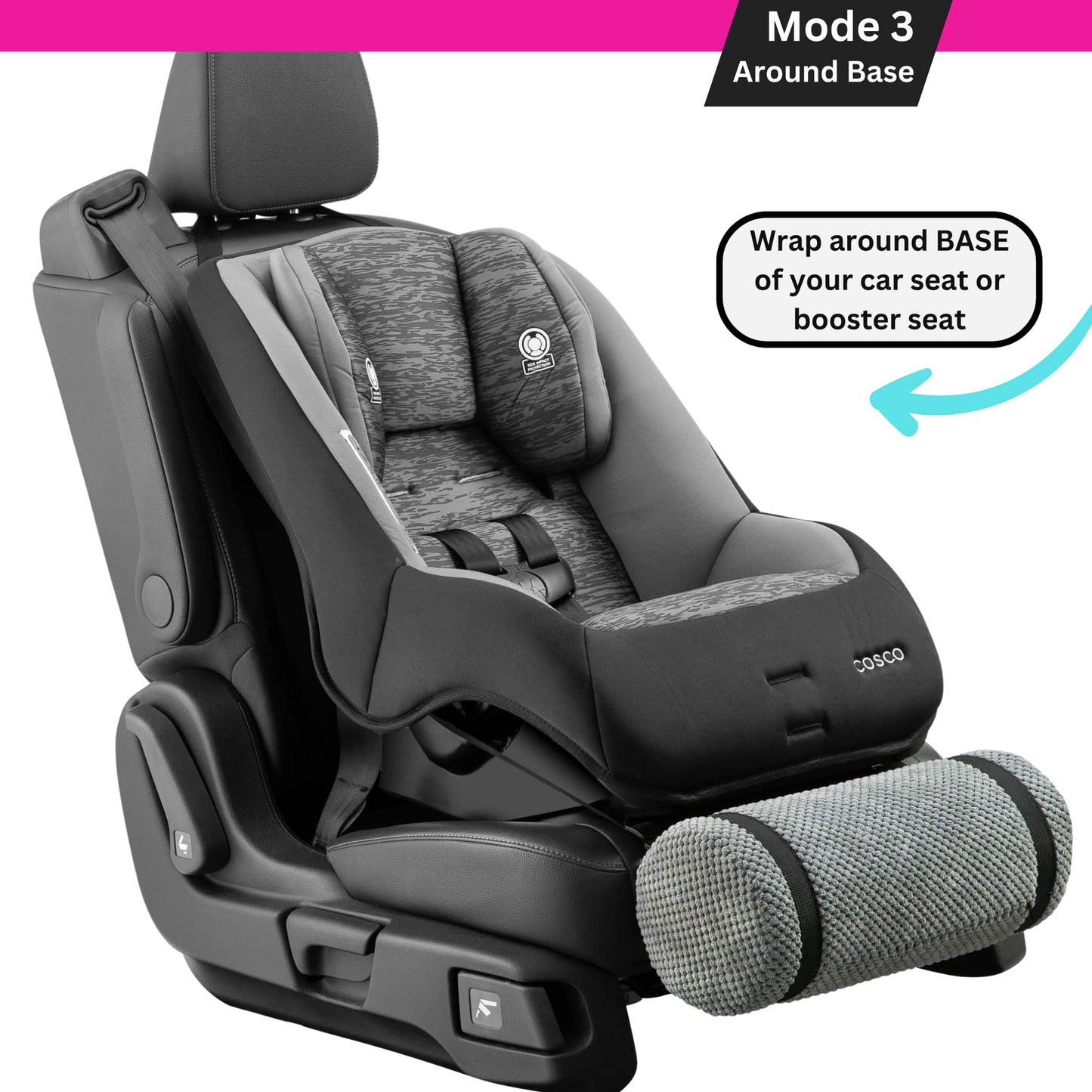 SWANOO - Reposapiés de asiento de coche para niños | Accesorios de asiento de coche |