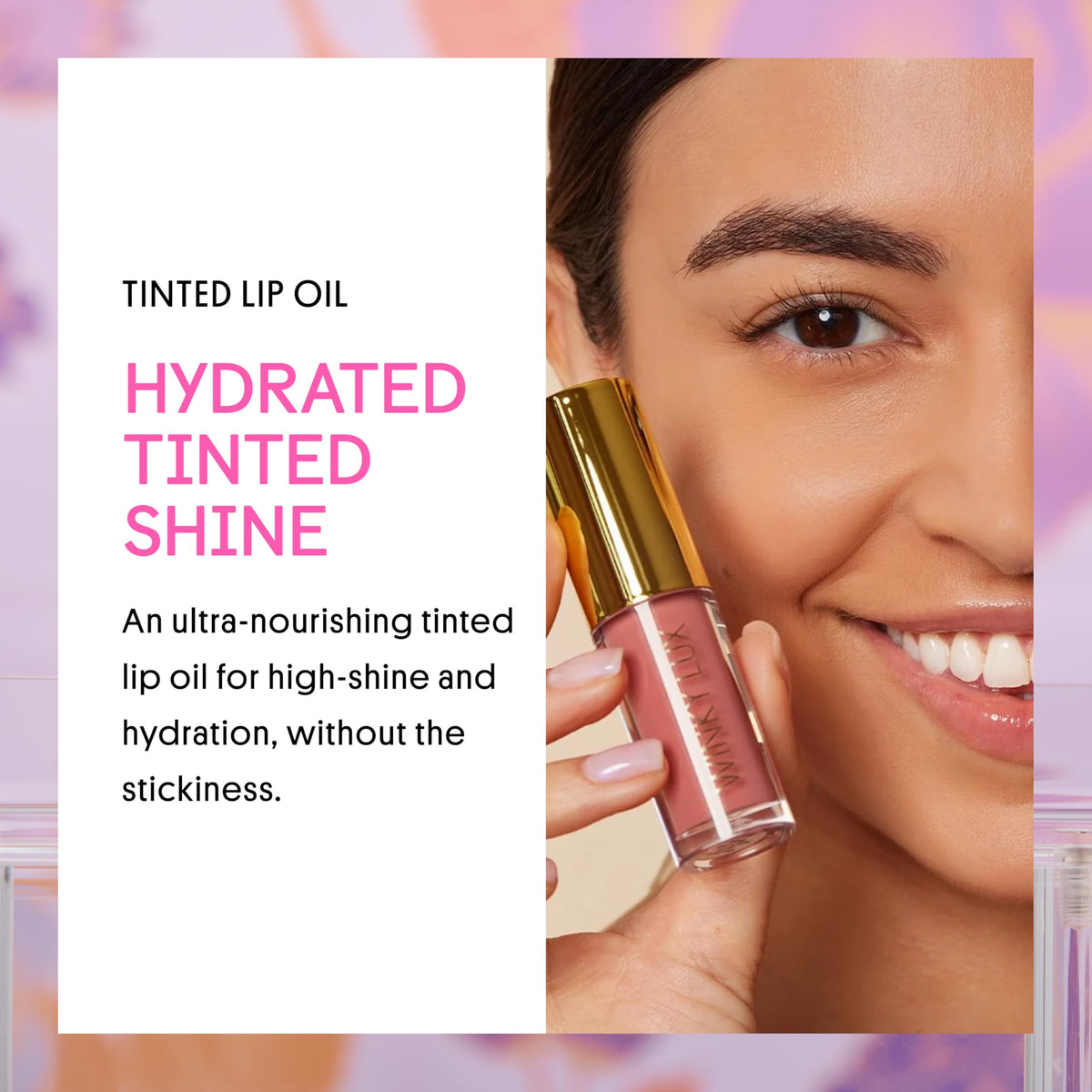 Winky Lux | Barely There Tinted Lip Oil | With Avocado, Olive, Jojoba, and Grapeseed Oil | Lip Moisturizer, Lucious