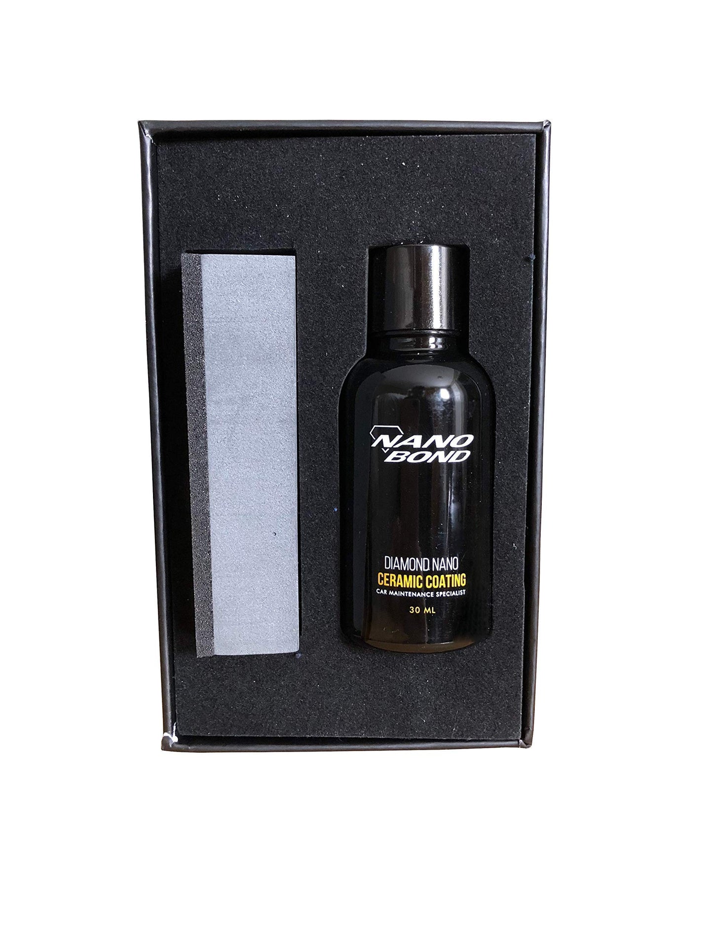 Revestimiento de Cerámica Nano Bond 9H PRO Hidrofóbico de Larga Duración Alta Brillo 30 ml Para Cuidado Exterior de Coche