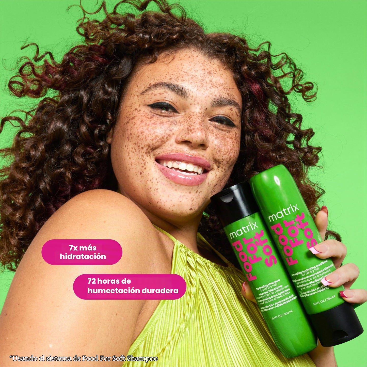 Matrix Food For Soft Acondicionador| Acondicionador hidratante para cabello seco | Hidrata profundamente y aporta suavidad inmediata | Formulado con Ácido Hialurónico + Aceite de Aguacate 300ml