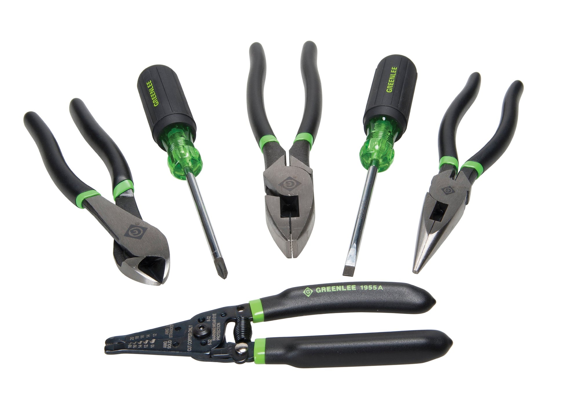 Greenlee 0159-36 Kit de herramientas manuales, seis piezas