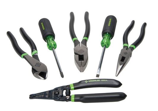 Greenlee 0159-36 Kit de herramientas manuales, seis piezas