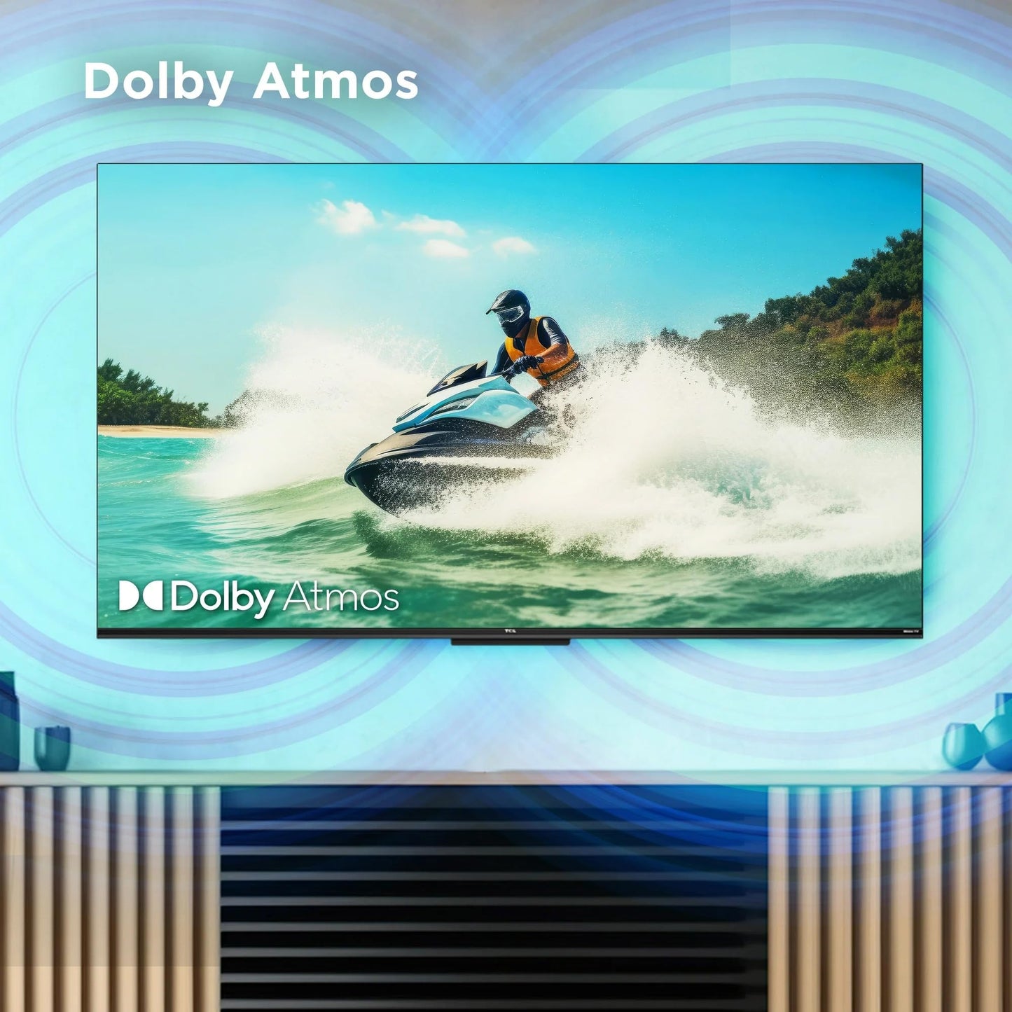 TCL Television Smart TV de 85 Pulgadas Class 4K (2160p) Pantalla Roku TV Dolby Atmos Integrado, Modo de Juego, Funciona con Alexa, Google Assistant, Airplay2 85S410R (Reacondicionado)