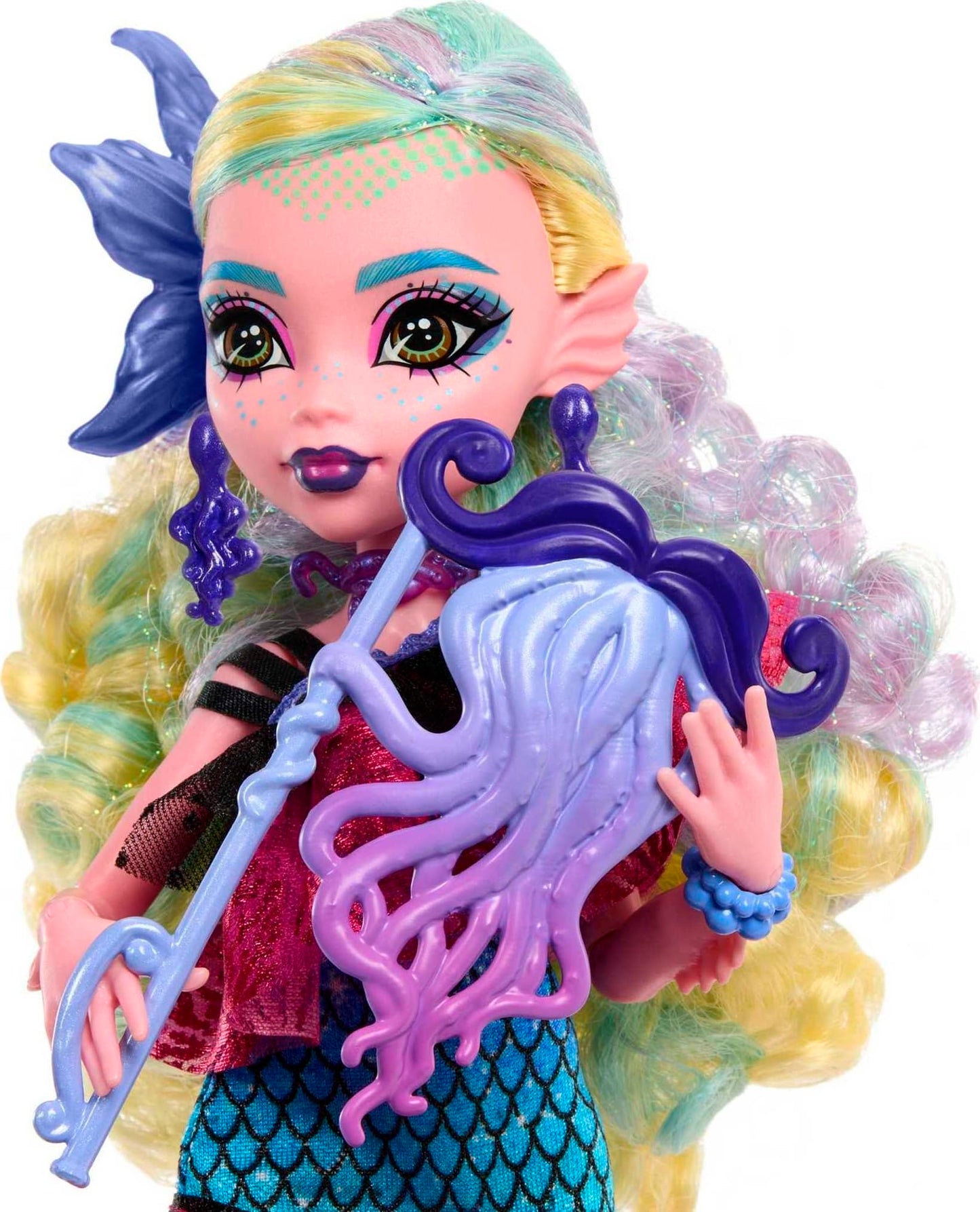 Muñeca Monster High Lagoona Fiesta Baile Monstruoso con Accesorios para Niñas